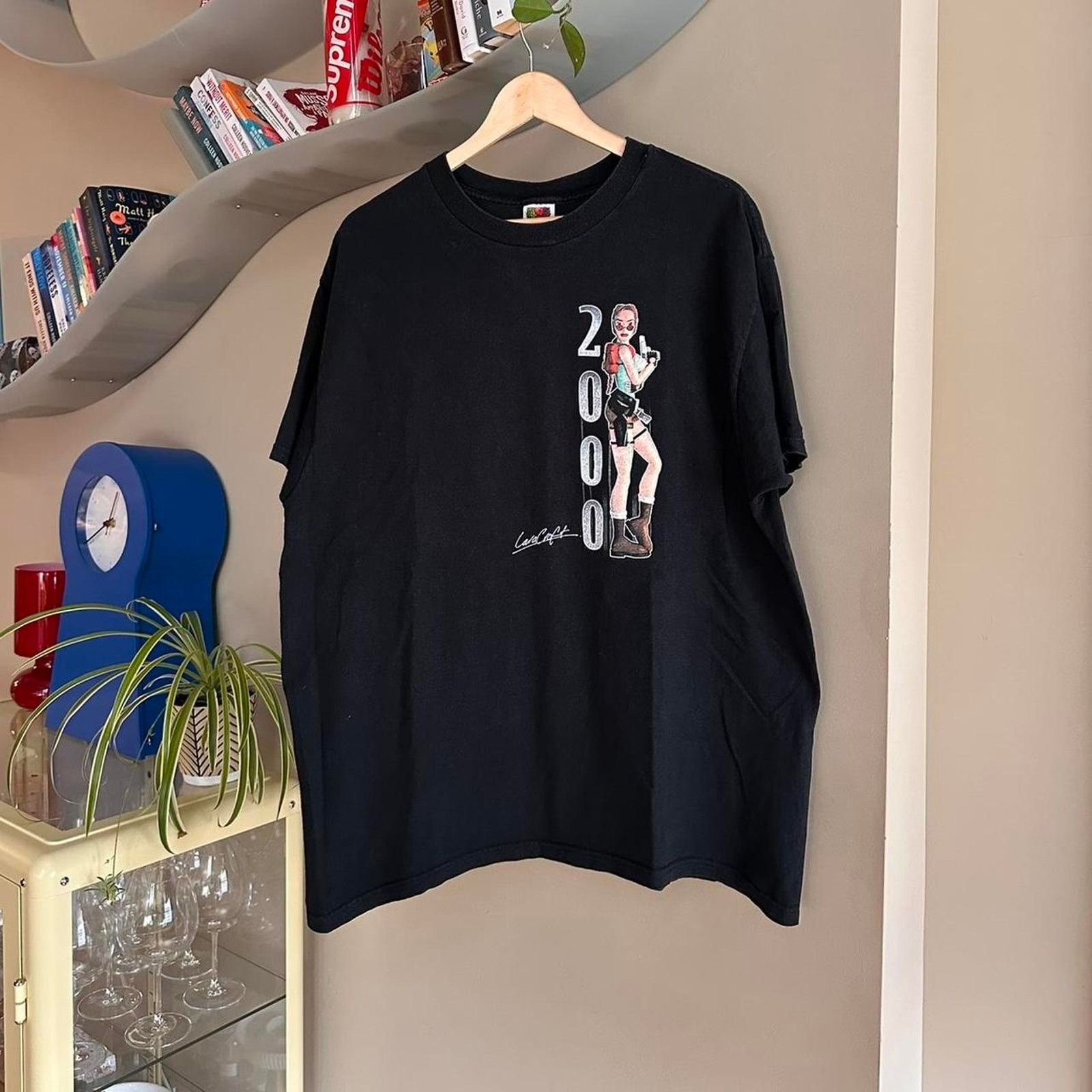 Fruit Of The Loom × Playstation × Vintage Vintage Lara Croft Tomb Raider Promo Shirt Size US XL / EU 56 / 4 - 1 Thumbnail