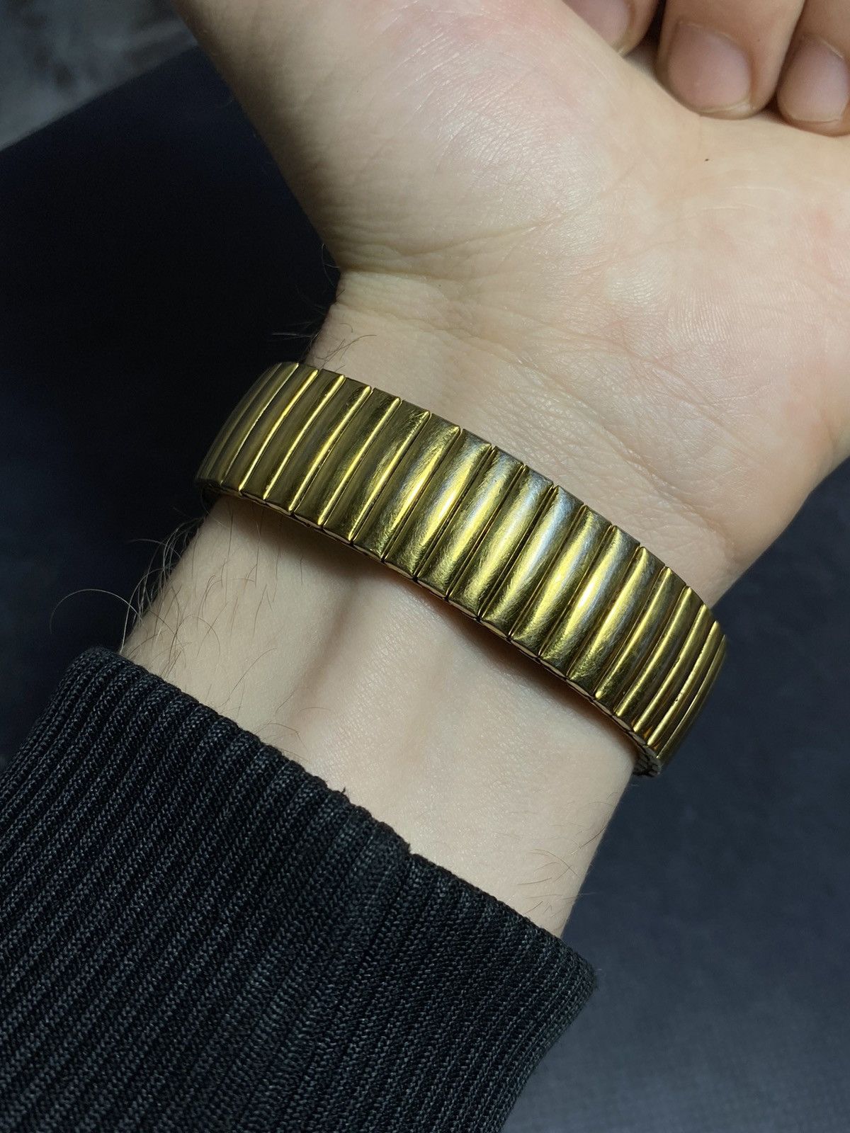 Japanese Brand Romano Gold Quartz Watch | Vintage Design Size ONE SIZE - 3 Thumbnail
