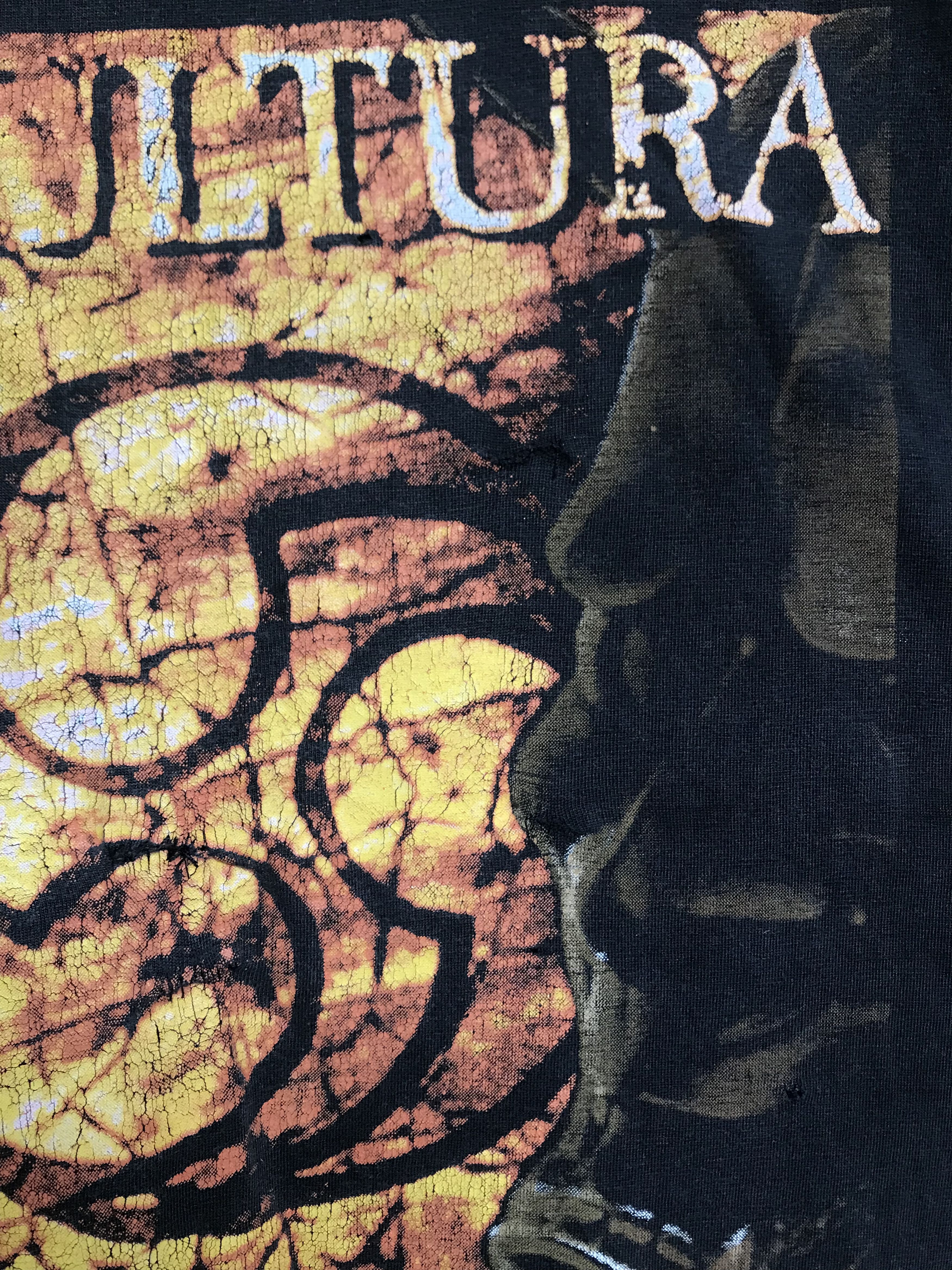 Band Tees Sepultura Nailbomb Pantera Deicide Entombed Soulfly Slayer Size US XL / EU 56 / 4 - 6 Thumbnail