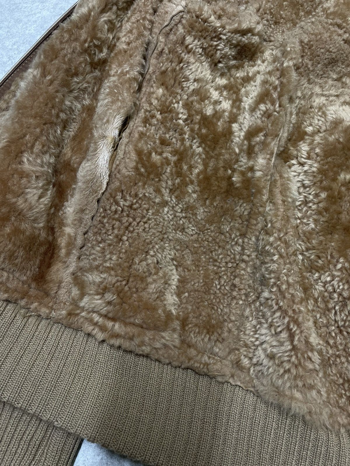 Japanese Brand Tehas Penelopa Ripa Archive Leather Bomber Shearling Beast Size US M / EU 48-50 / 2 - 8 Thumbnail