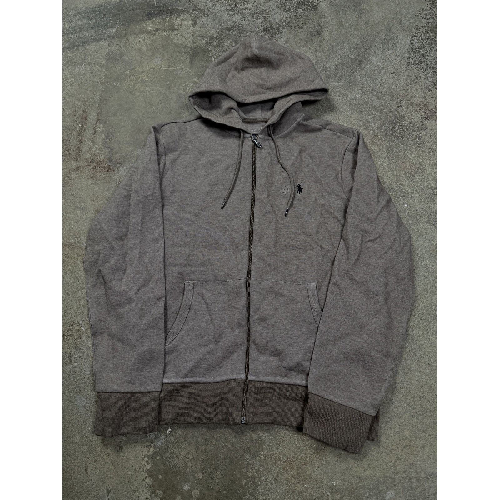 Polo Zip Up Brown New XXL With Tags