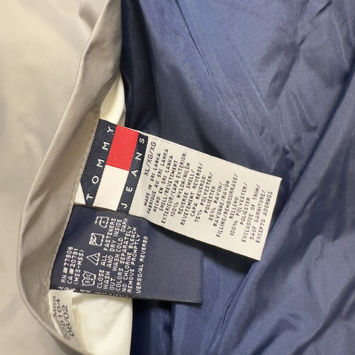 Vintage Tommy Jeans reversible jacket