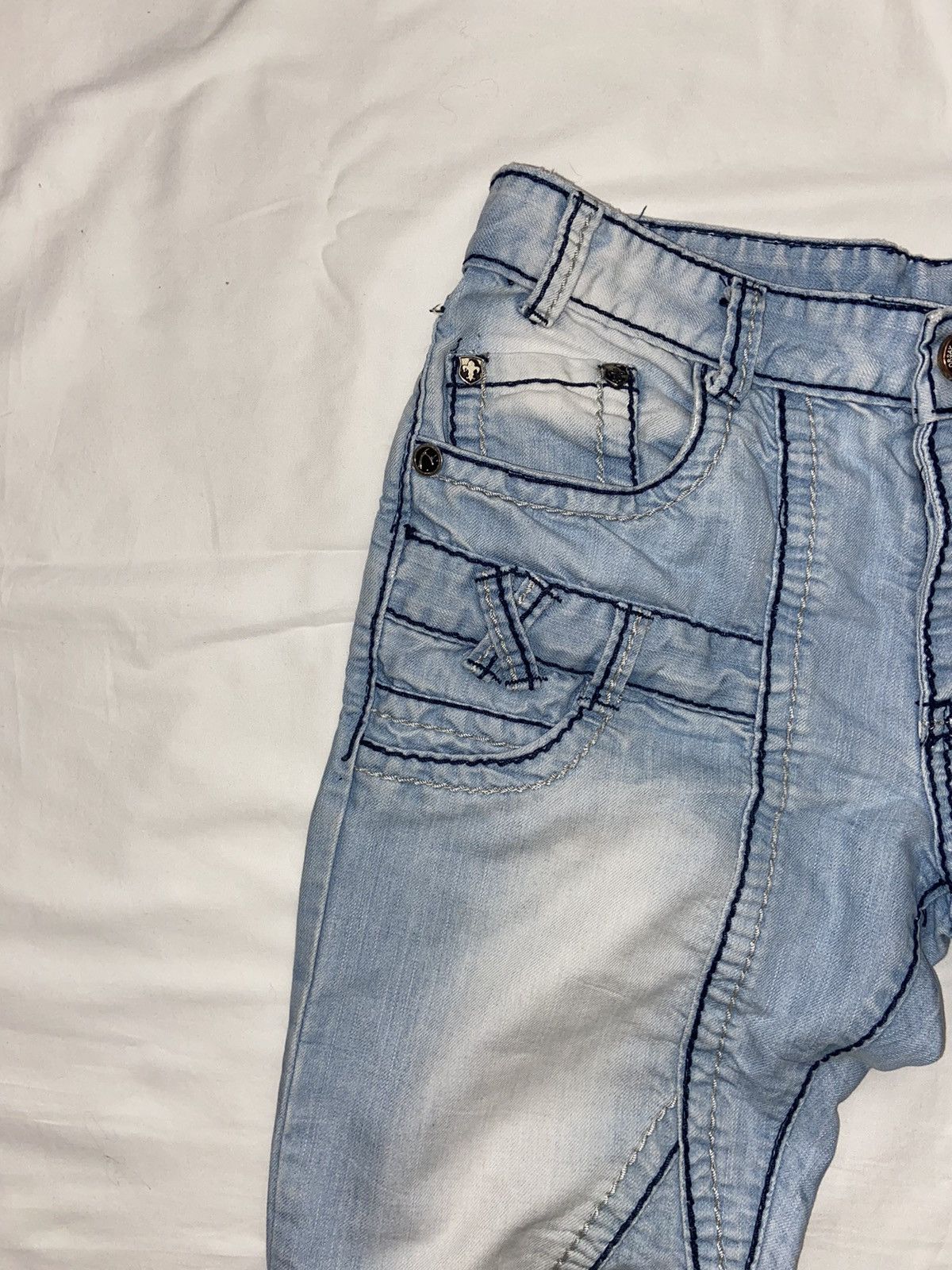 Affliction Vintage Highness Y2K Jeans Affliction Denim Pants Japanese Size US 32 / EU 48 - 4 Thumbnail