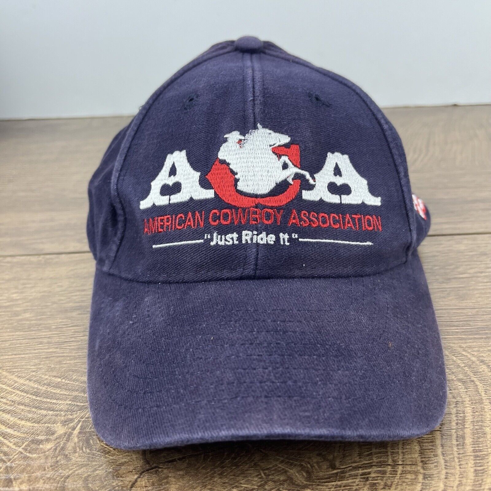 Other ACA Hat American Cowboy Association Hat Blue Cap Adjustable Size ONE SIZE - 2 Thumbnail