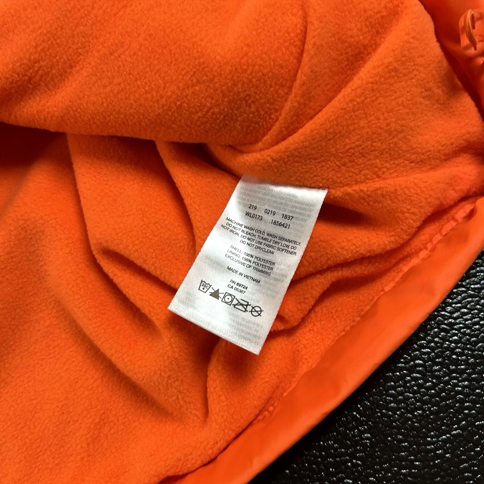 Vintage Columbia Windbreaker Jacket Womens XS Orange Full Zip NEW Size XS / US 0-2 / IT 36-38 - 7 Thumbnail