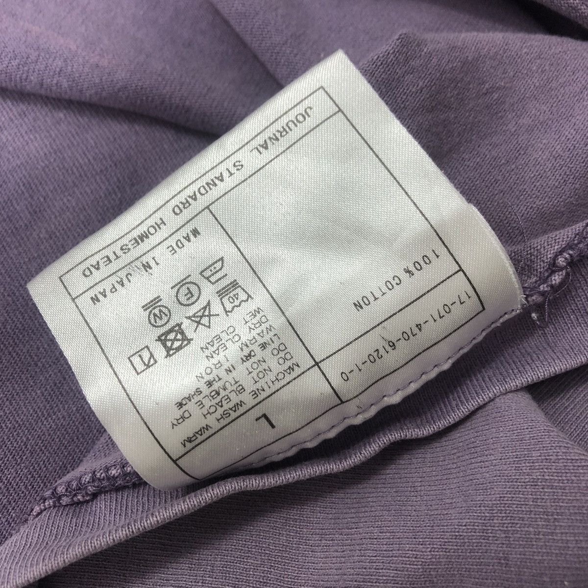 Journal Standard Vintage JOURNAL STANDARD HOMESTEAD Tee Shirt Premium Cotton Size US L / EU 52-54 / 3 - 5 Thumbnail