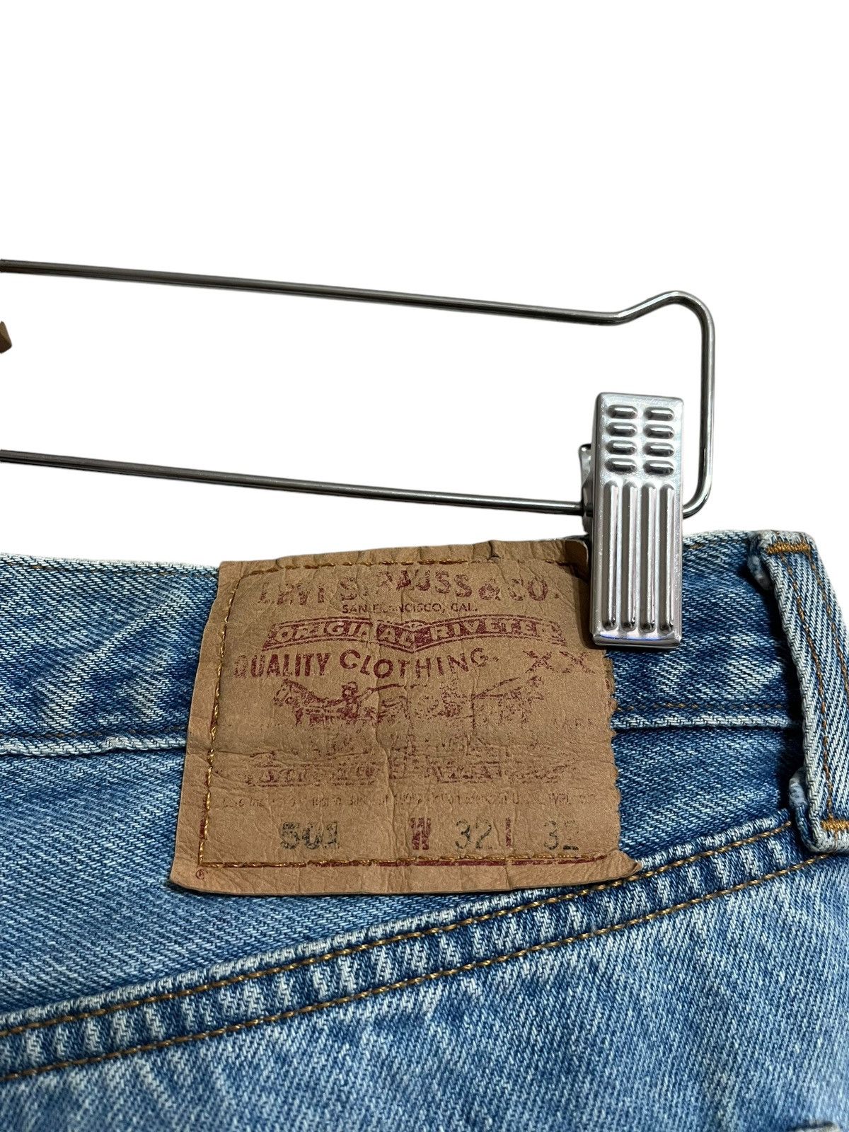 Levi's × Levi's Vintage Clothing Vintage Levis 501 Made in Usa 31 x 39 Size US 31 - 7 Thumbnail