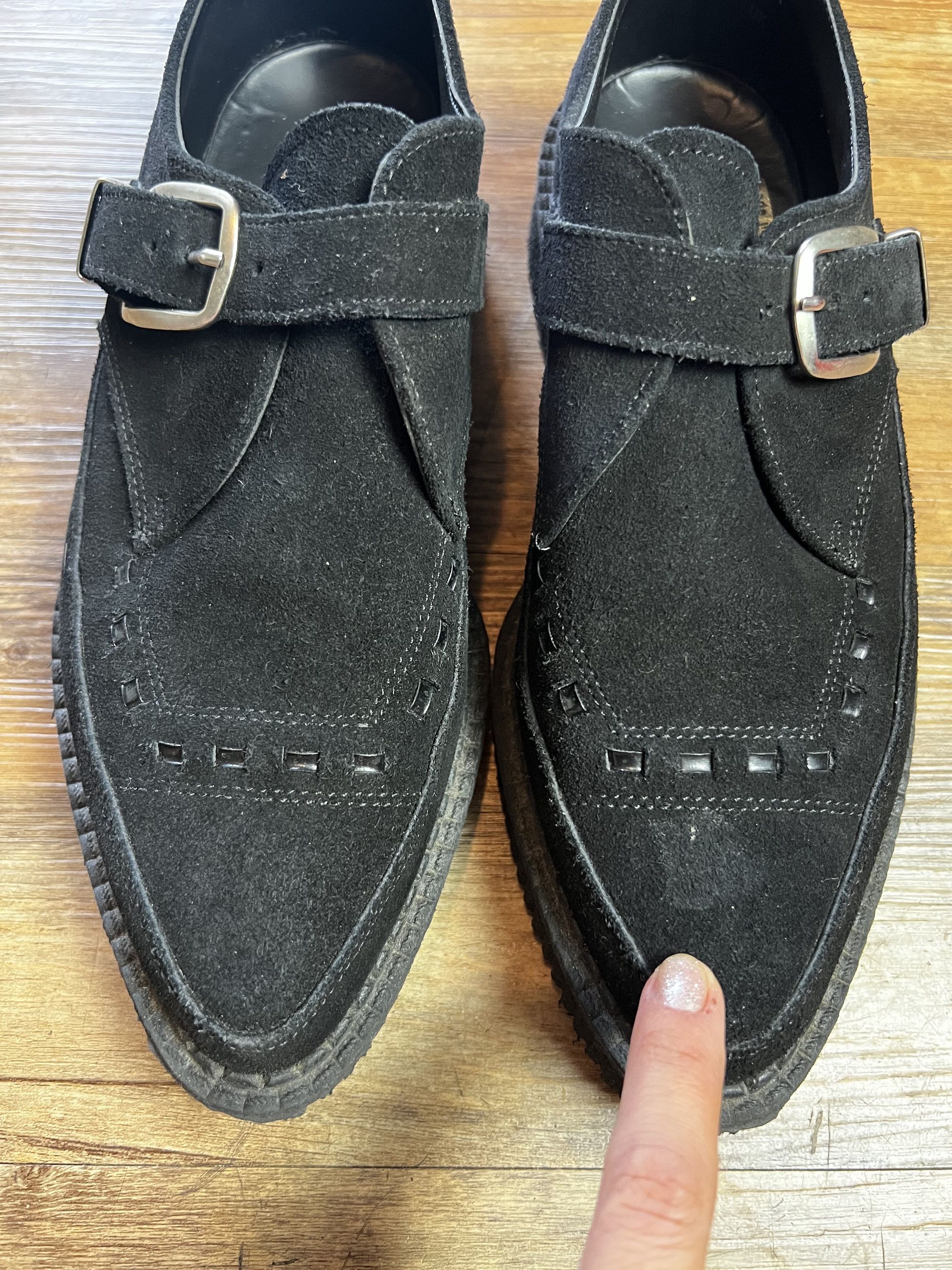 Vintage RARE Vintage 1980's-1990's Nana Shoes Punk Rock Creepers Size US 8 / EU 41 - 8 Thumbnail