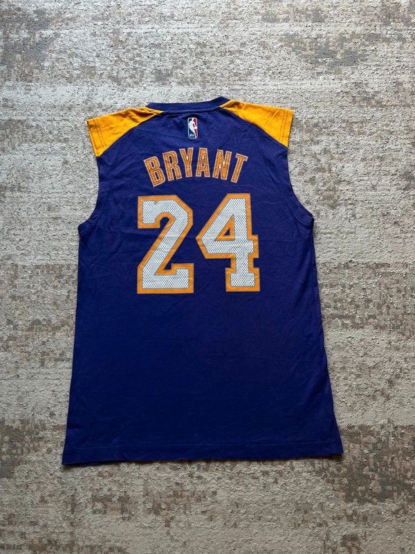 NBA Adidas x Lakers Kobe Bryant NBA 2008 Y2K Top Tank Rare Sz S Size US S / EU 44-46 / 1 - 1 Thumbnail