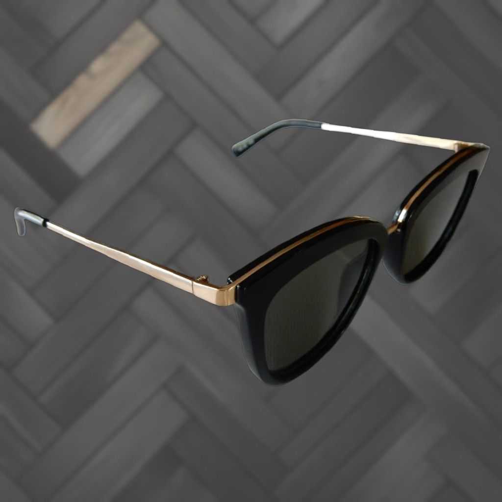 Le Specs VINTAGE Le Specs Sunglasses Women Black 53mm 20-140 Caliente Size ONE SIZE - 1 Thumbnail