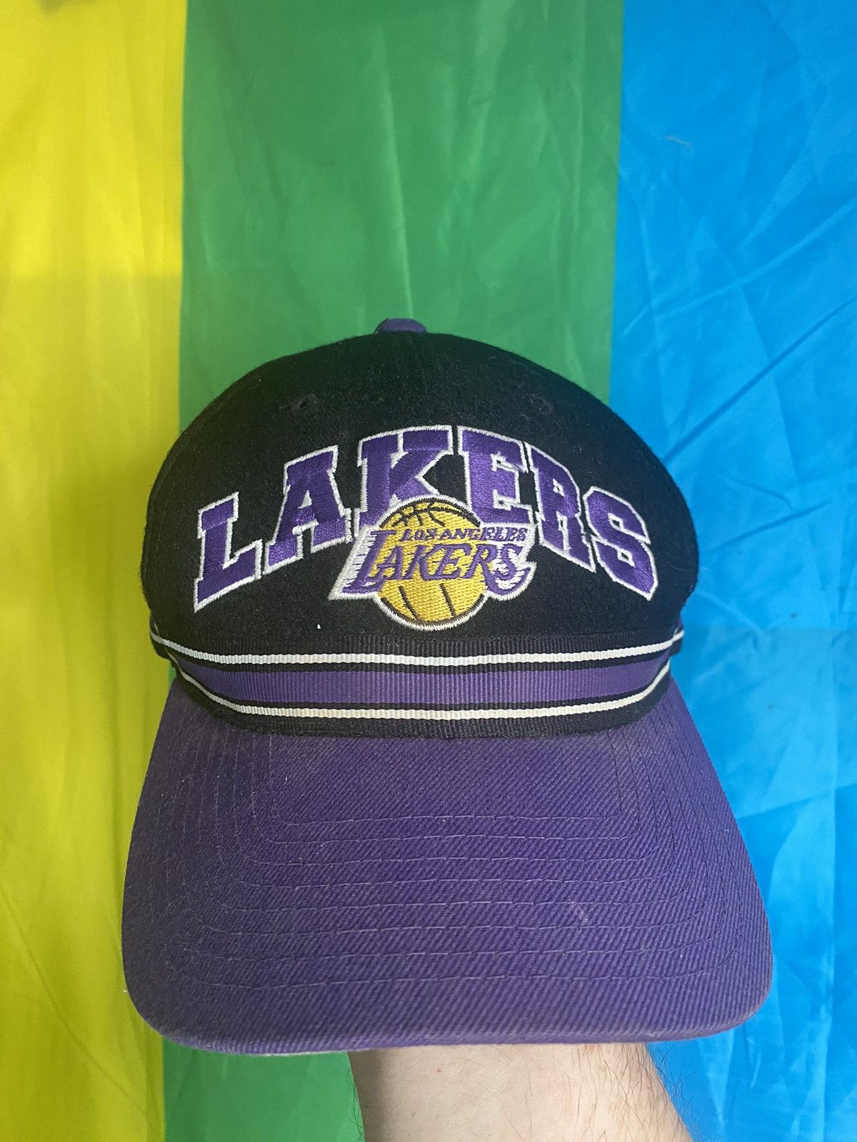 NBA × Starter Vintage Starter LA Lakers baseball hat one size Size ONE SIZE - 1 Thumbnail