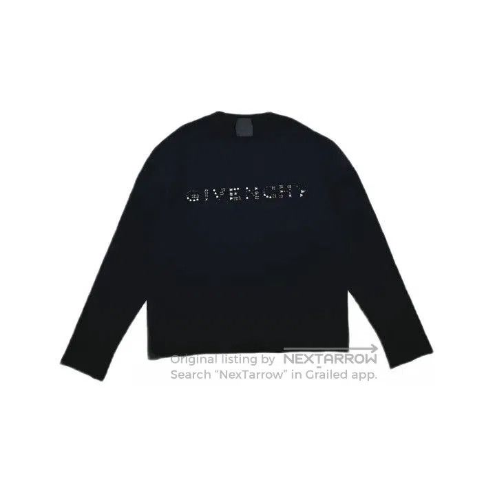 Givenchy Givenchy FW21 Rivet Embroidery Logo Crewneck Knit. Size US L / EU 52-54 / 3 - 2 Thumbnail