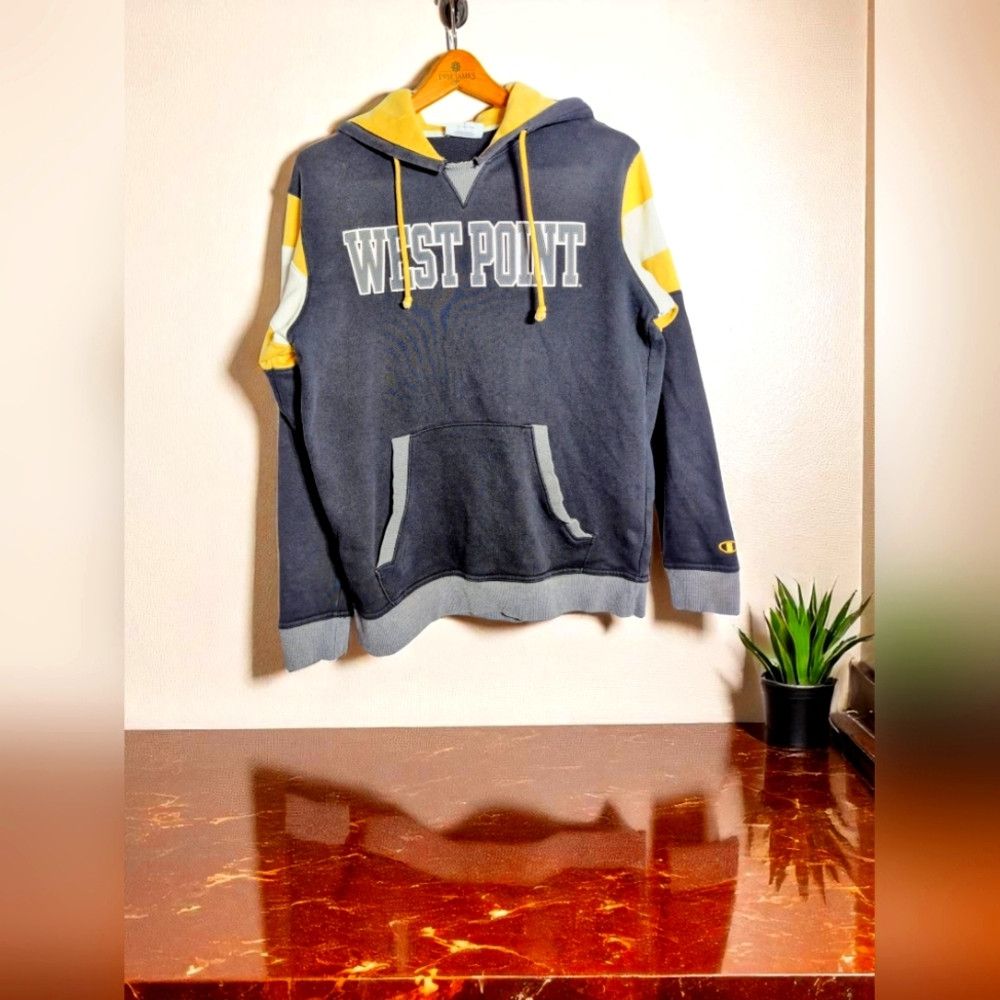 Champion Champion West Point Sz S Hoodie in Yellow and Black Knight Size US S / EU 44-46 / 1 - 1 Thumbnail