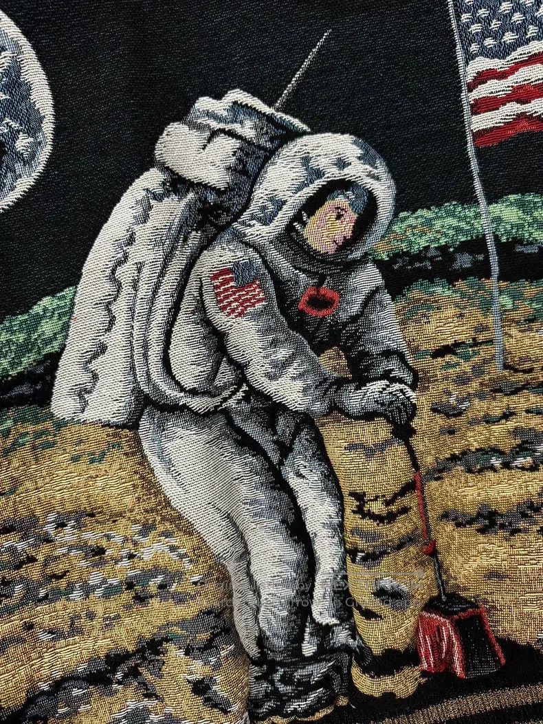 Saint Laurent Paris Saint Laurent Paris Astronaut Moon Landing Jacket Size US M / EU 48-50 / 2 - 5 Thumbnail