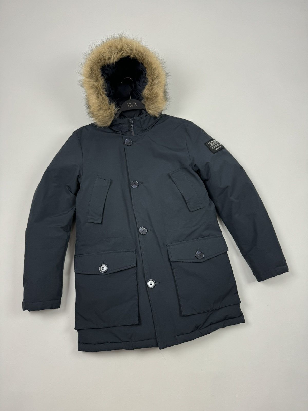 Schott Schott NYC Army Tupe Garment Down Winter Parka Jacket Size US S / EU 44-46 / 1 - 4 Thumbnail