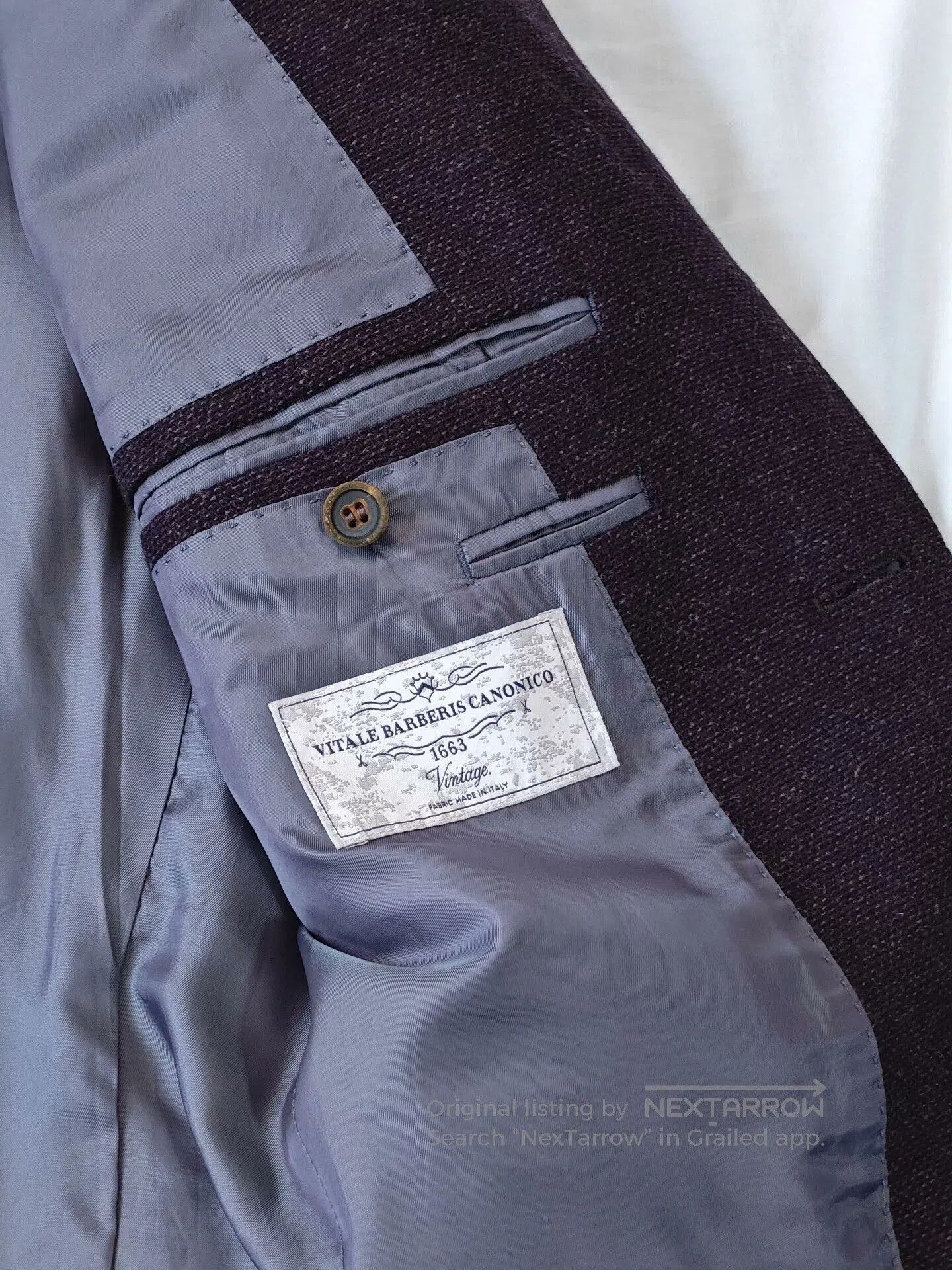 Japanese Brand Custom Italian Wool Blazer. Size US M / EU 48-50 / 2 - 7 Thumbnail