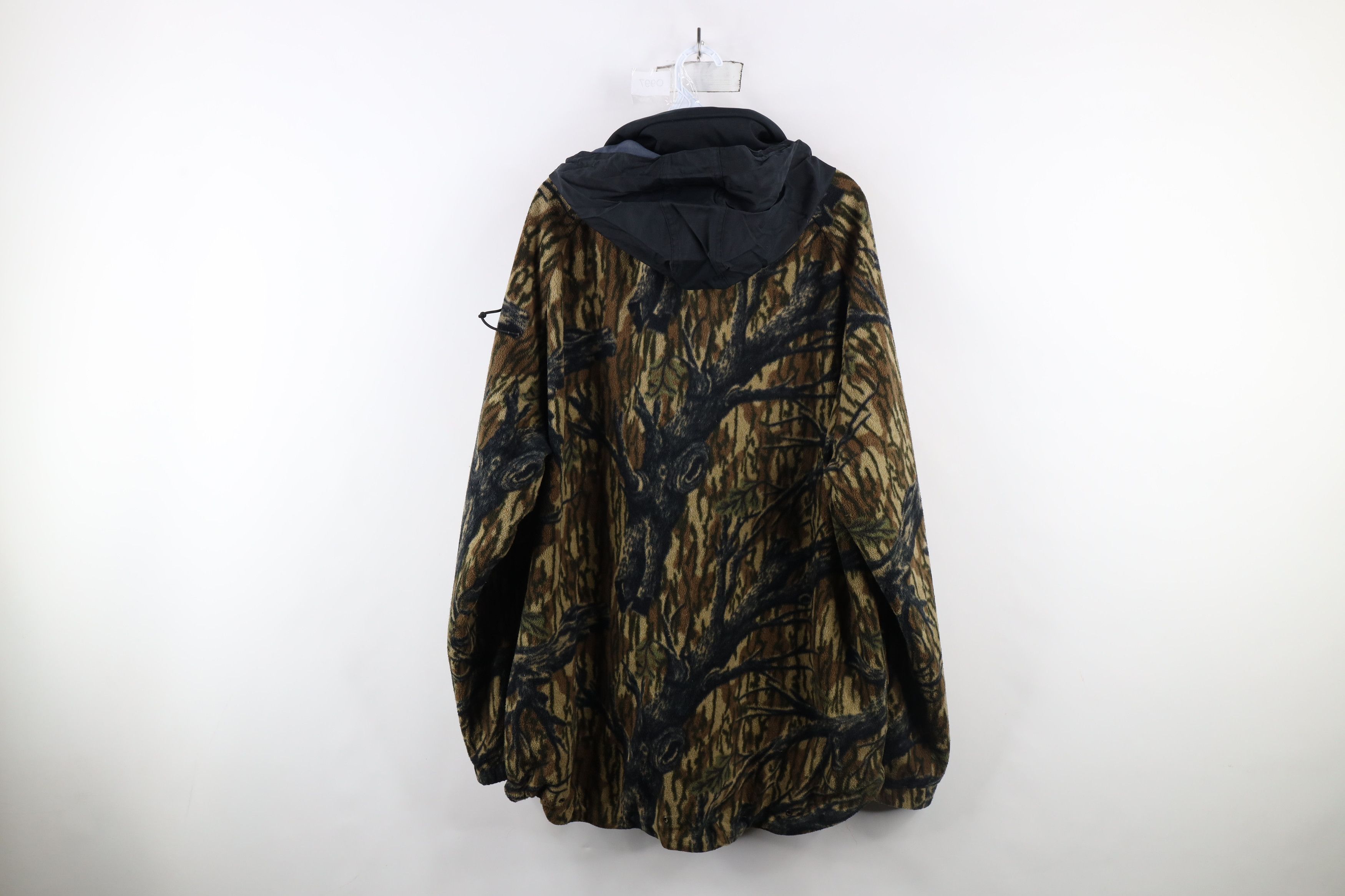 Vintage Vintage 90s Remington Camouflage Fleece Hooded Parka Jacket Size US XL / EU 56 / 4 - 14 Thumbnail