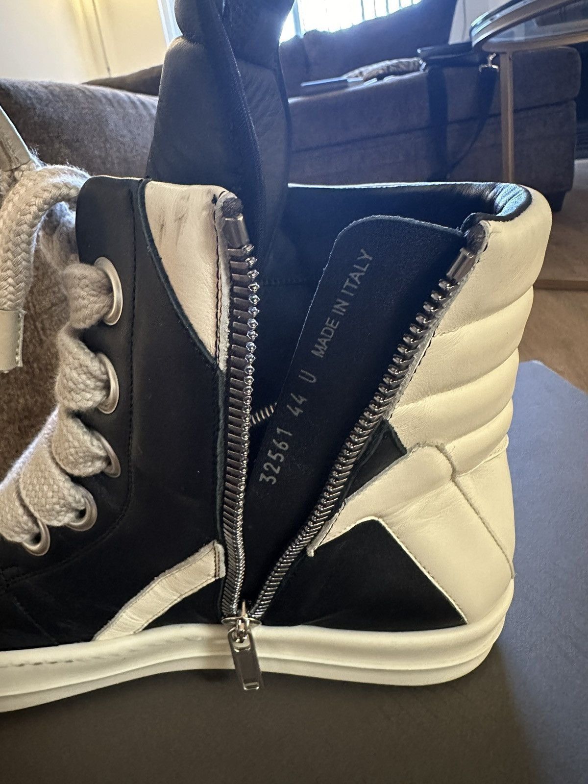 Rick Owens Rick Owens Geobasket jumbo Size US 11 / EU 44 - 3 Thumbnail