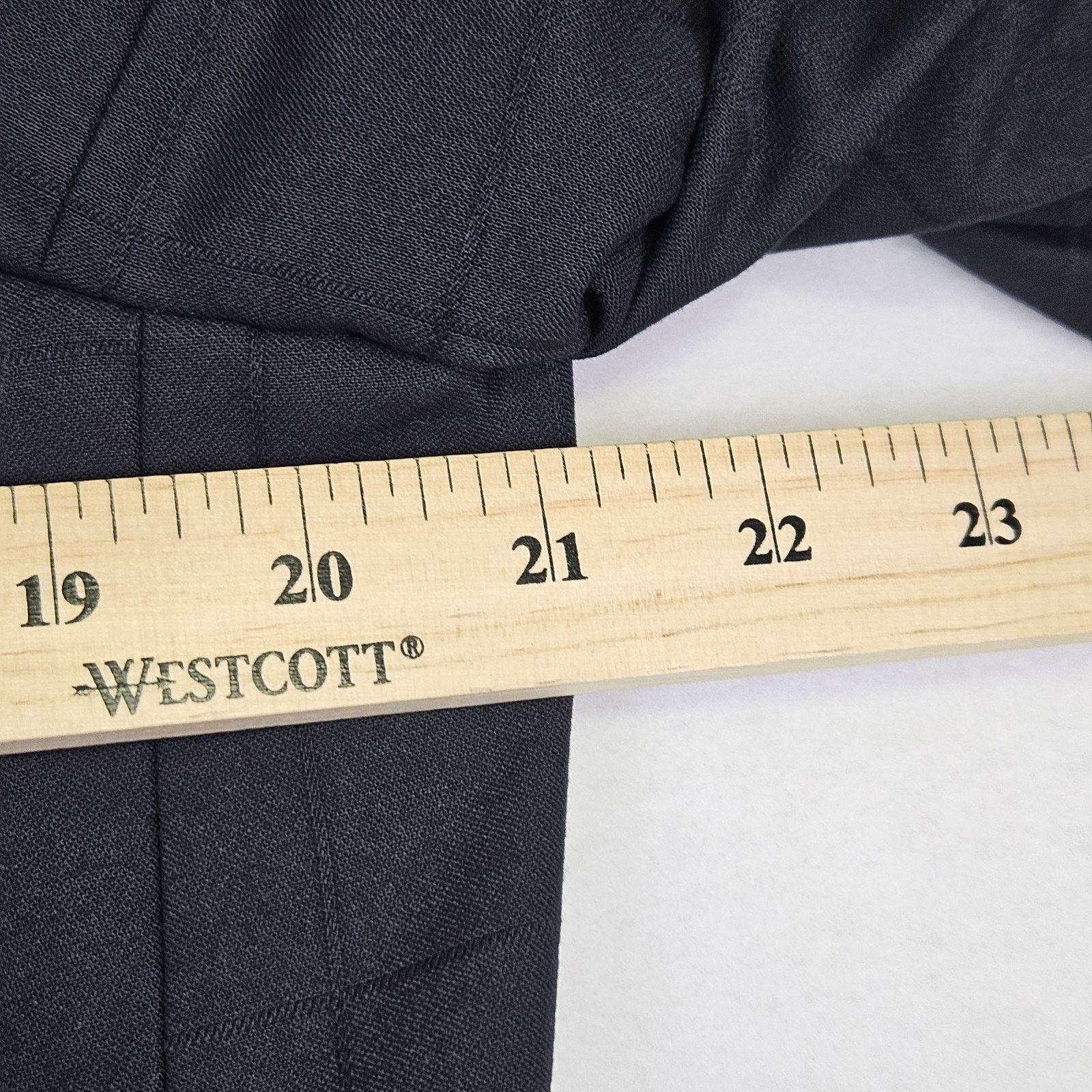Other Italian Windowpane Overcoat Blazer Mens 40L Size 40L - 11 Thumbnail