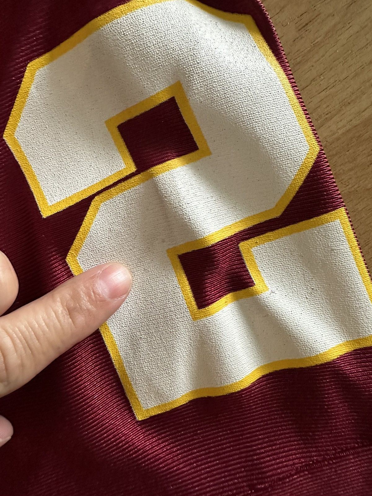Logo Athletic × NFL × Vintage Vintage 90s Logoathletic Washington Redskins Allen Jersey Size US XL / EU 56 / 4 - 8 Thumbnail