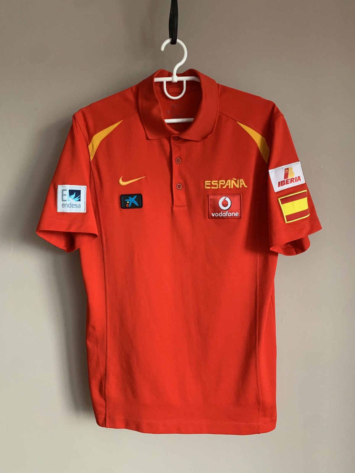 Nike Spain Basketball Polo Shirt Nike Jersey Size S Size US S / EU 44-46 / 1 - 1 Thumbnail