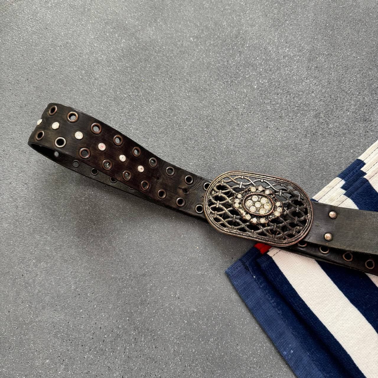 小物 y2k archive grunge leather belt Buy Pdxnyxx Women's Faux