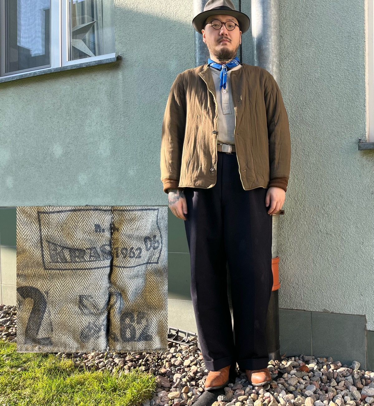 Chalk Line × Vintage 1960s Czech Army vintage Liner jacket Size US L / EU 52-54 / 3 - 1 Thumbnail