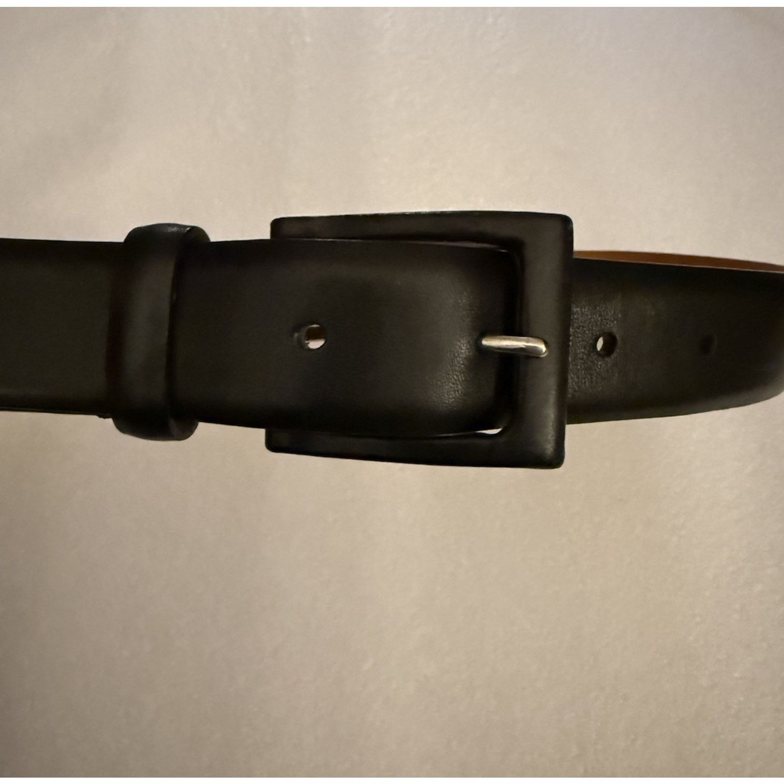 Ralph Lauren Collection Black Smooth Leather Belt Italy M Ralph Lauren Collection Black Smooth Leather Belt Italy M main image 3