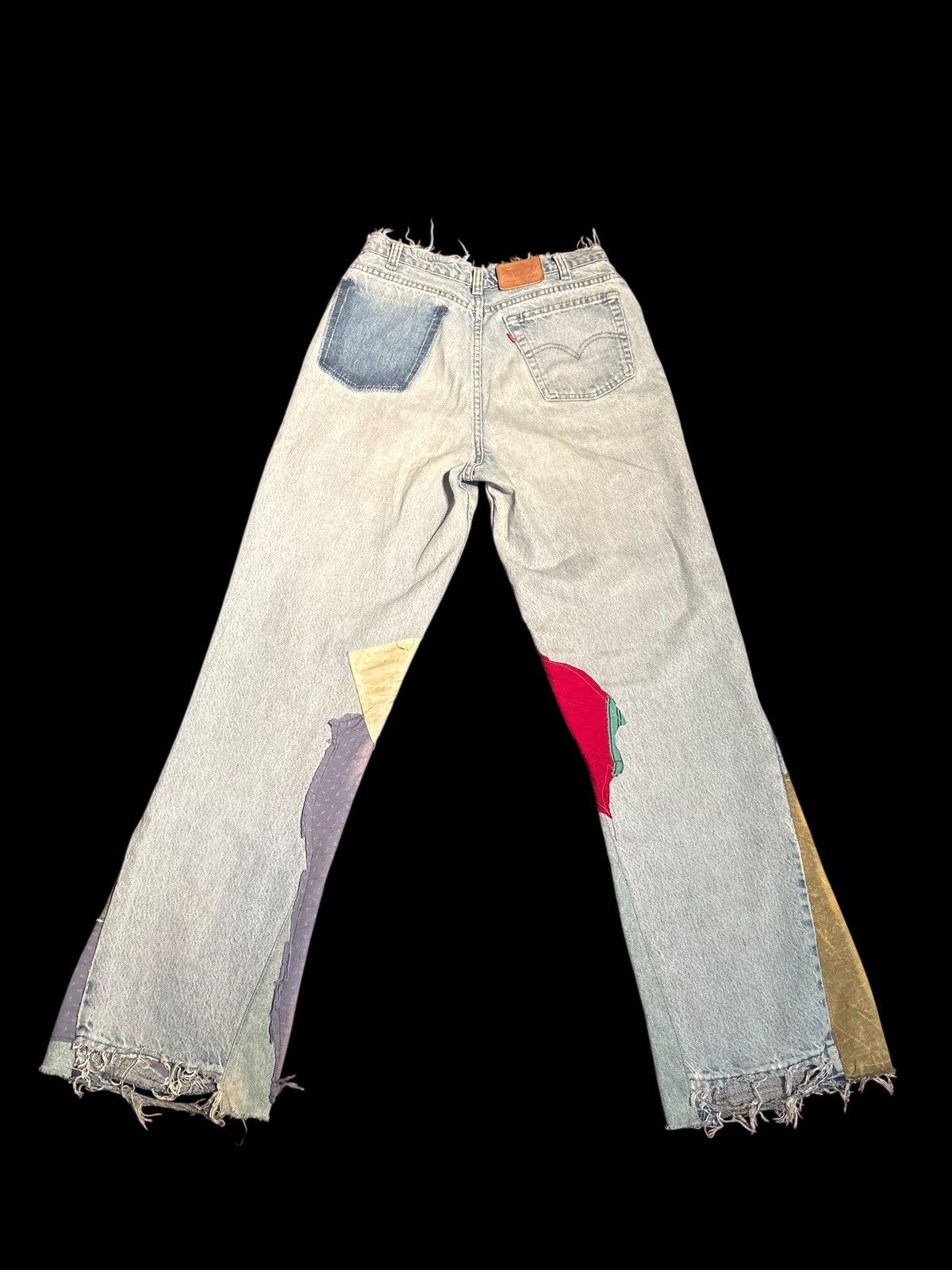 Levi's ‘Sole in Vaggio’ Vinatge Patchwork Denim Size US 30 / EU 46 - 2 Thumbnail