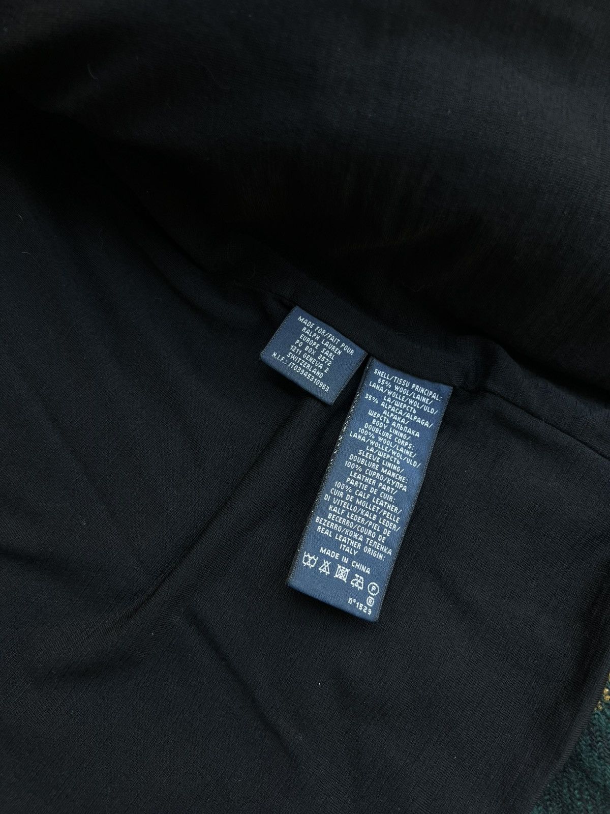 Ralph Lauren Blue Label × Vintage Ralph Lauren Blue Label Wool & Alpaca Blend Real Fur Jacket Size L / US 10 / IT 46 - 11 Thumbnail