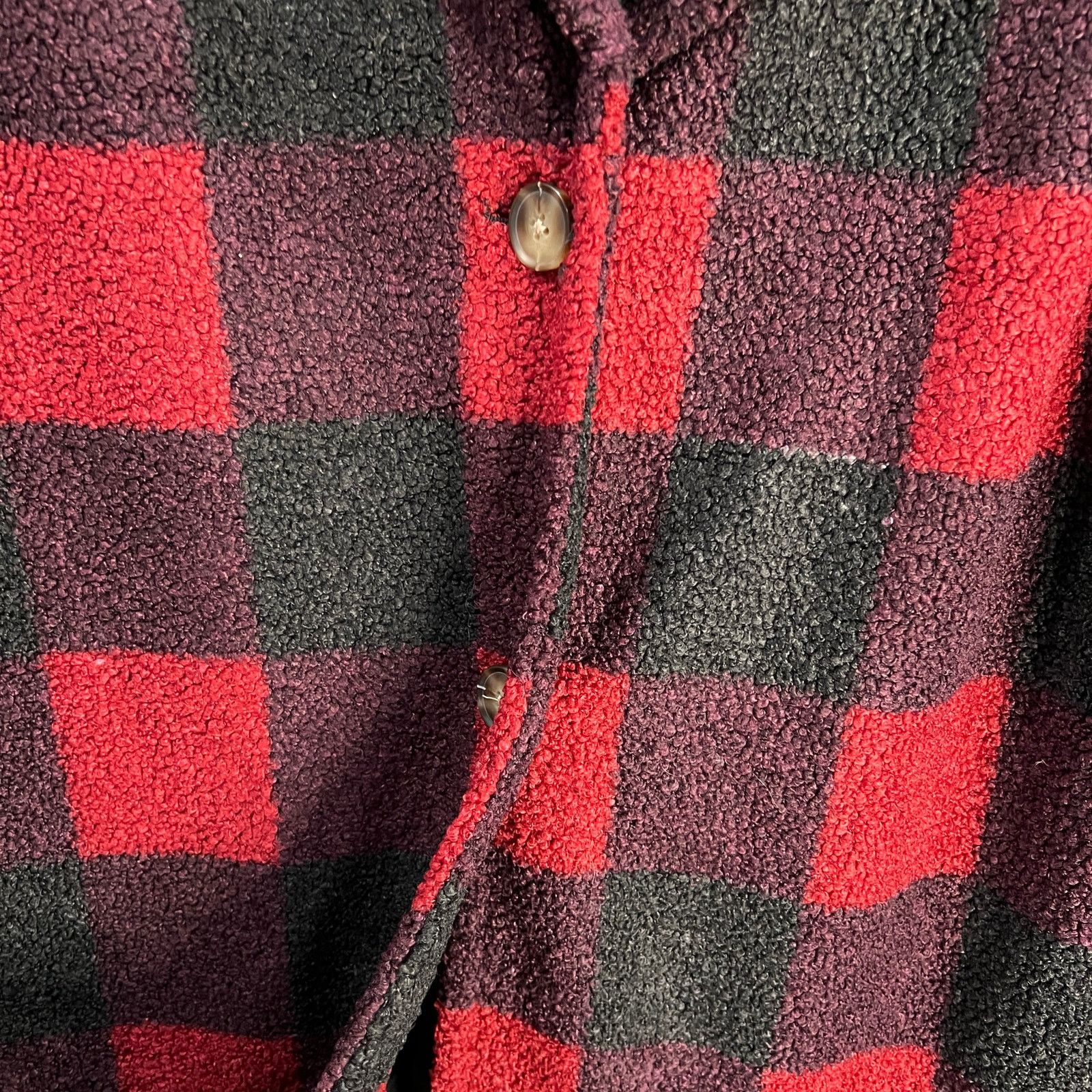Other Joan Rivers Regular Plaid Sherpa Teddy Coat Size Large Size L / US 10 / IT 46 - 4 Thumbnail