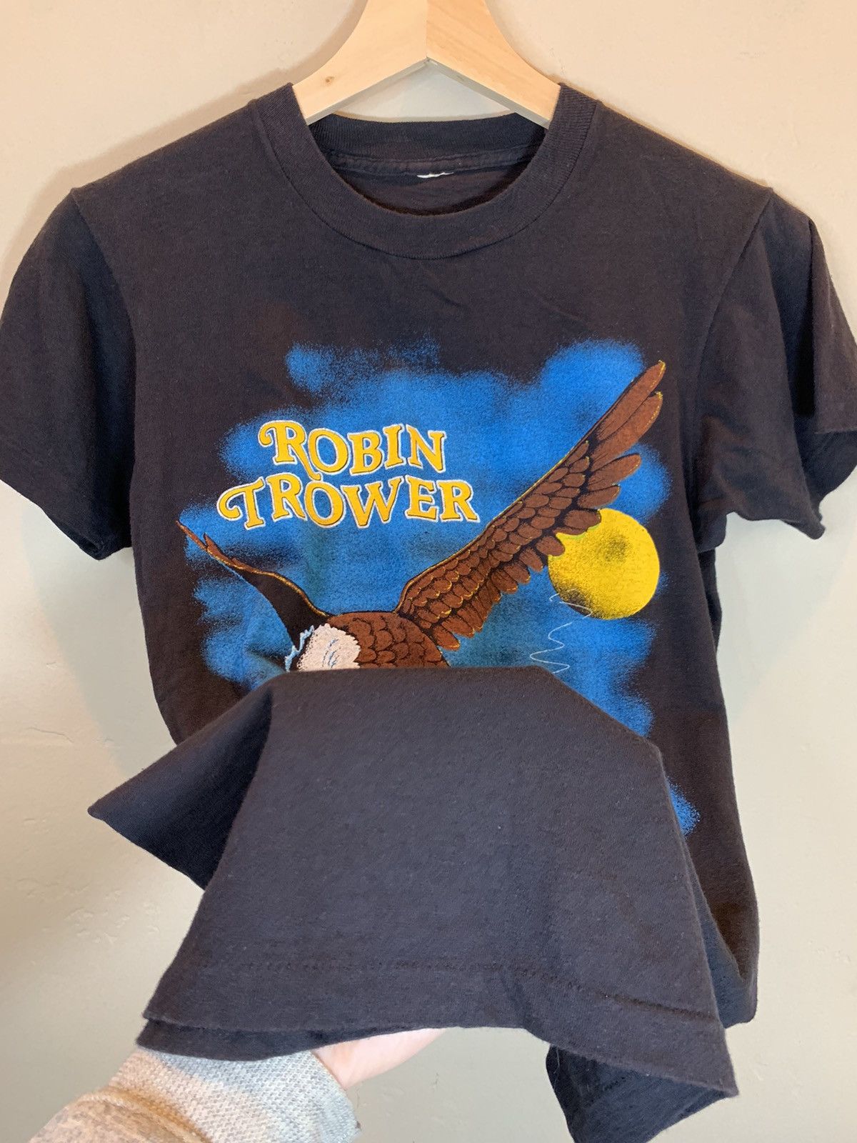 *RARE* Vintage 1985 Robin Trower Beyond The Mist Tour Shirt