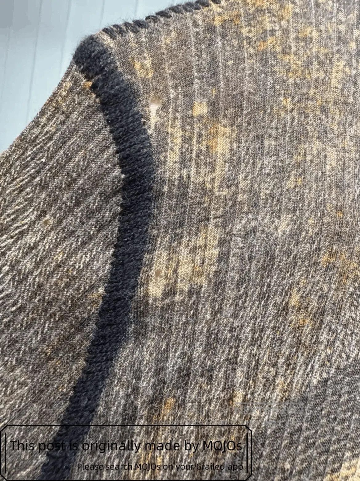Jean Paul Gaultier Sz 48 Jean Paul Gautier Clock Man Print Distressed Knitwear Size US M / EU 48-50 / 2 - 7 Thumbnail
