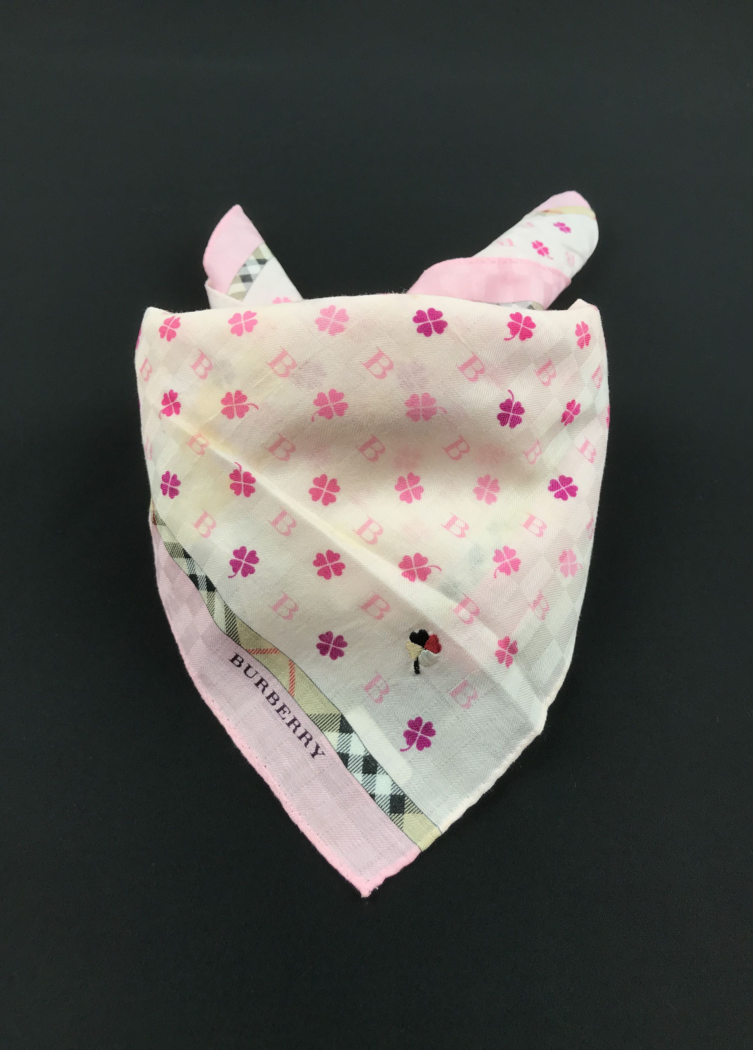 Burberry × Vintage Vintage Burberry Bandana Neckerchief Handkerchief Size ONE SIZE - 3 Thumbnail