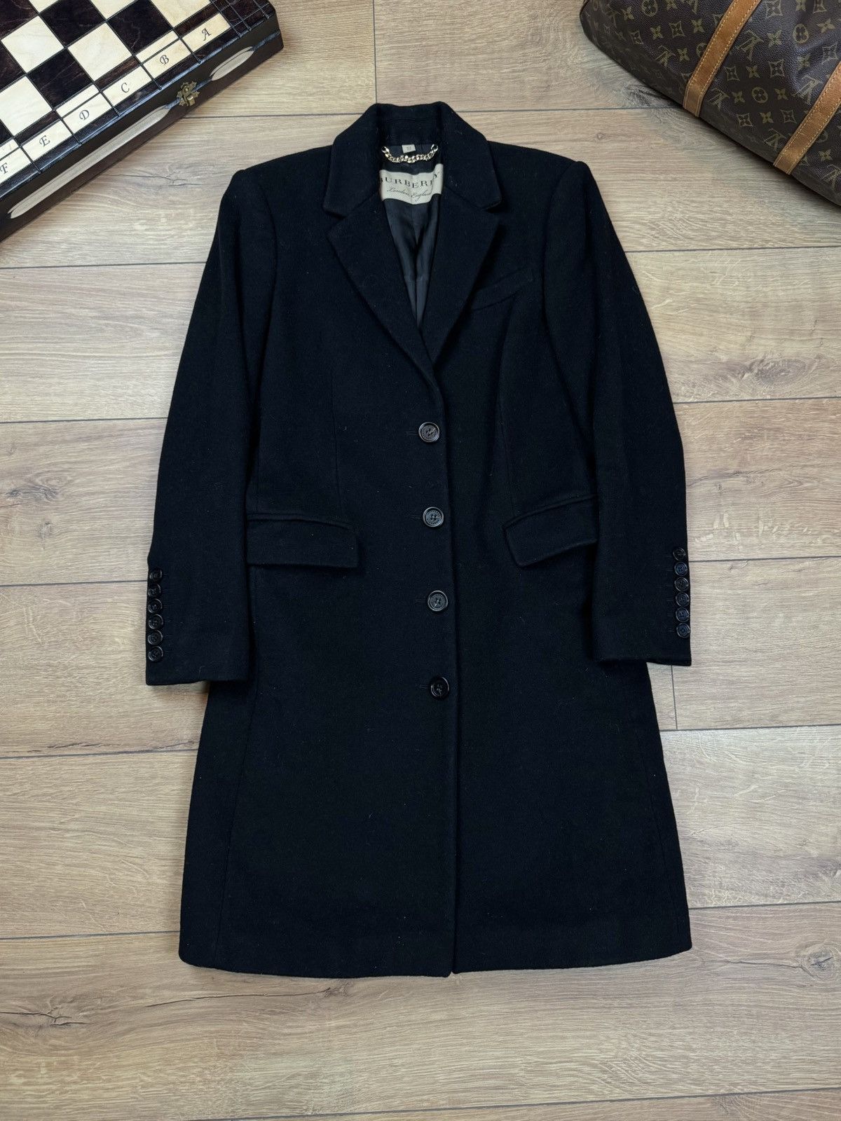 Burberry Cashmere coat Burberry Camel original streetwear luxury item Size S / US 4 / IT 40 - 1 Thumbnail