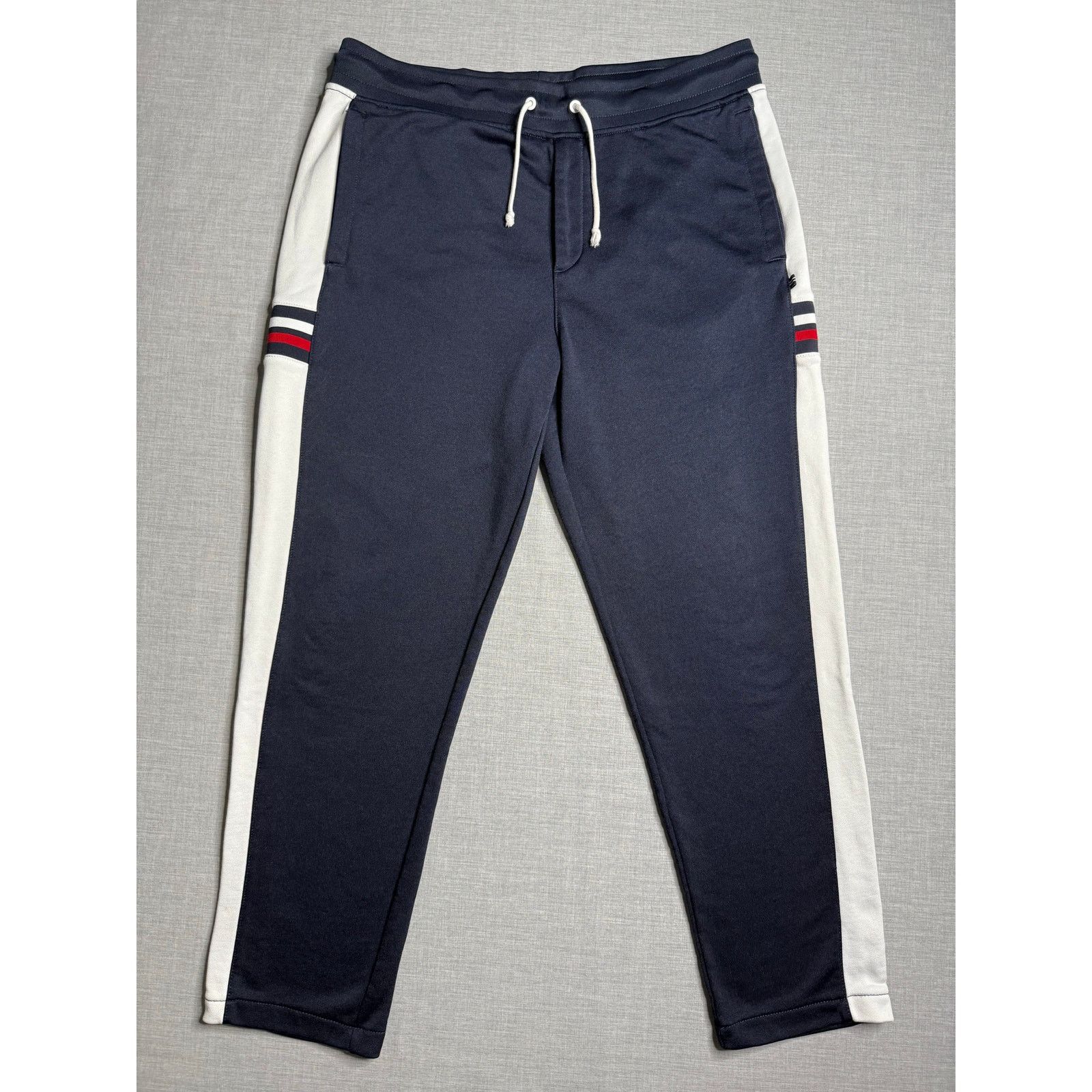 Nautica Nautica Side Stripe Wide Leg Baggy Sweatpants Large Size US 36 / EU 52 - 1 Thumbnail