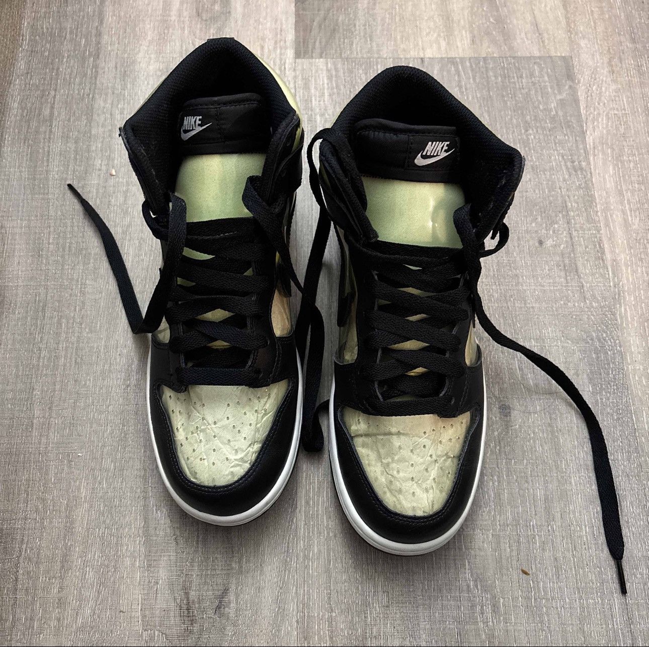 Comme des Garcons × Nike Comme des Garçons x Dunk High Retro 'Clear' Size US 9 / EU 42 - 3 Thumbnail