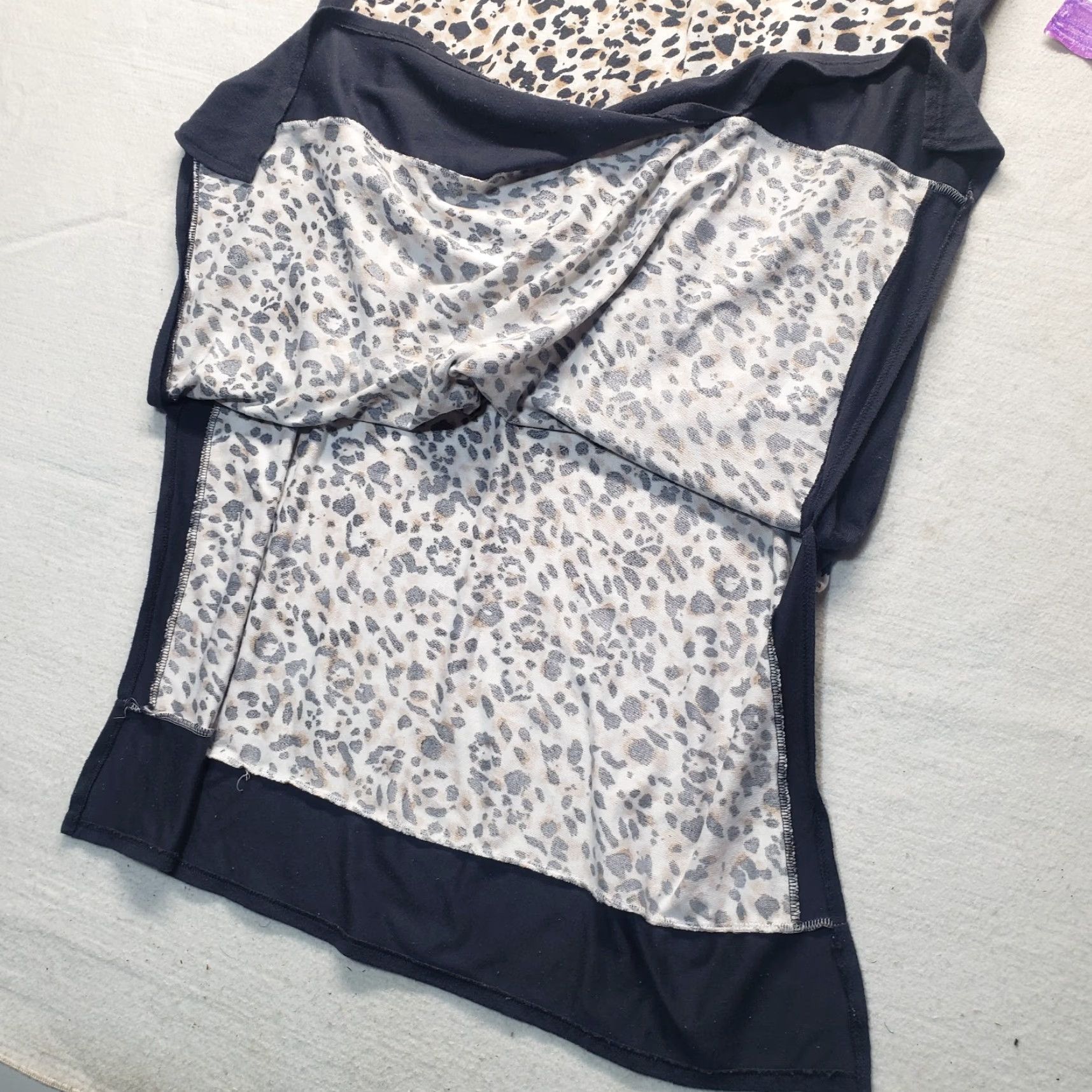 Vintage Simply Vera Wang Knit Top Leopard Print Shirt Dress Adult Women's Size M Medium Size M / US 6-8 / IT 42-44 - 4 Thumbnail
