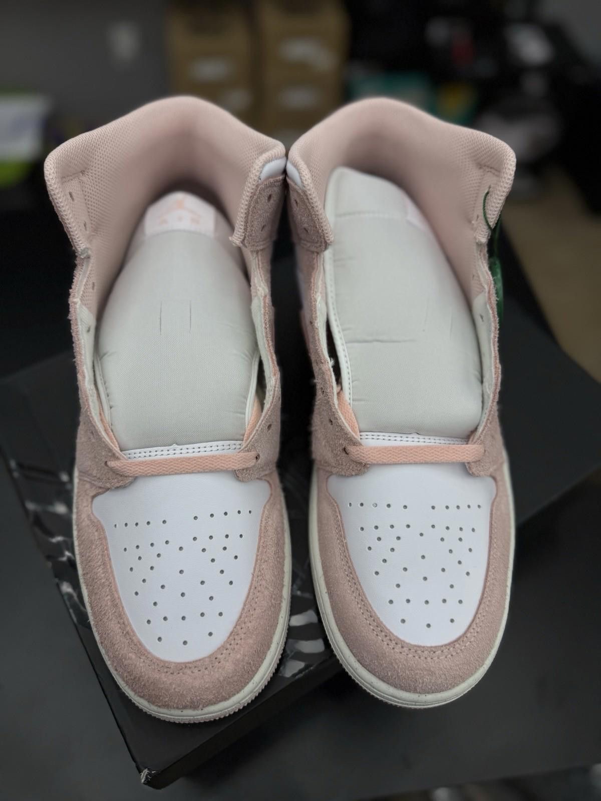 Nike Nike Air Jordan 1 Mid SE Legend Pink Sail FN5215-161 (13) Size US 13 / EU 46 - 5 Thumbnail