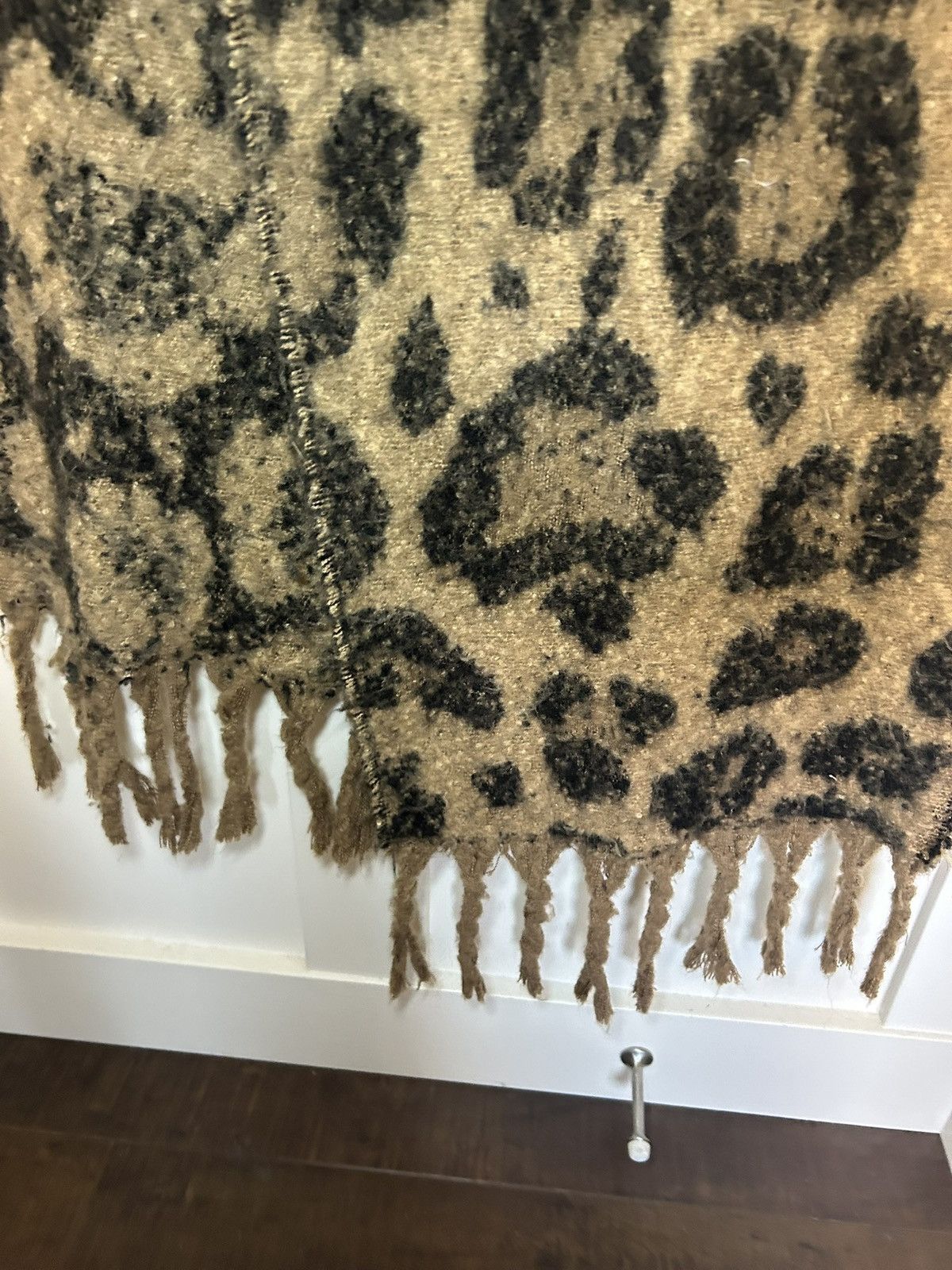 Vintage Vintage “a new day” soft fuzzy leopard print scarf Size ONE SIZE - 9 Thumbnail