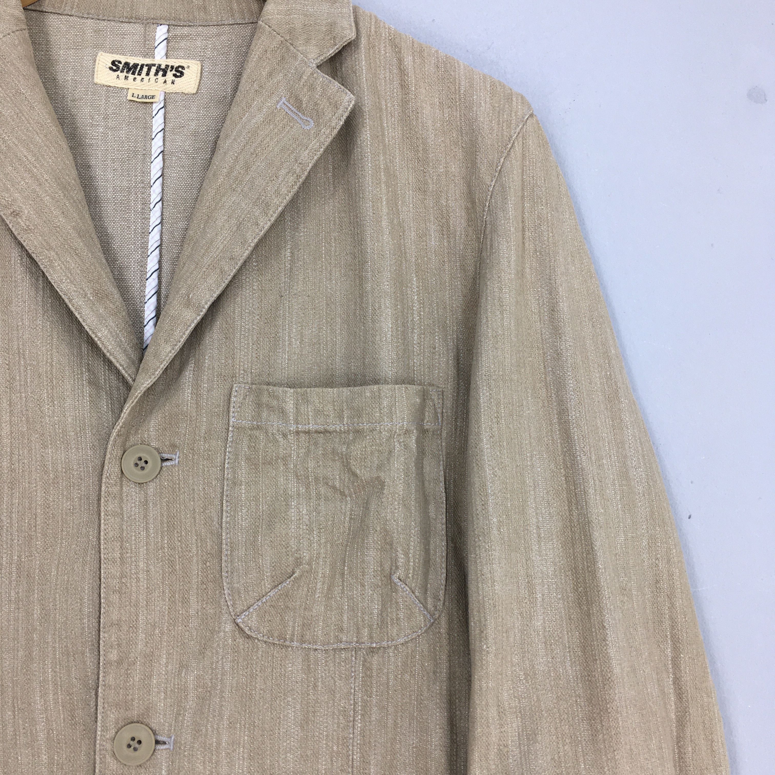 Smith's American Vintage Smiths American Denim Workers Brown Jacket Large Size US L / EU 52-54 / 3 - 2 Thumbnail