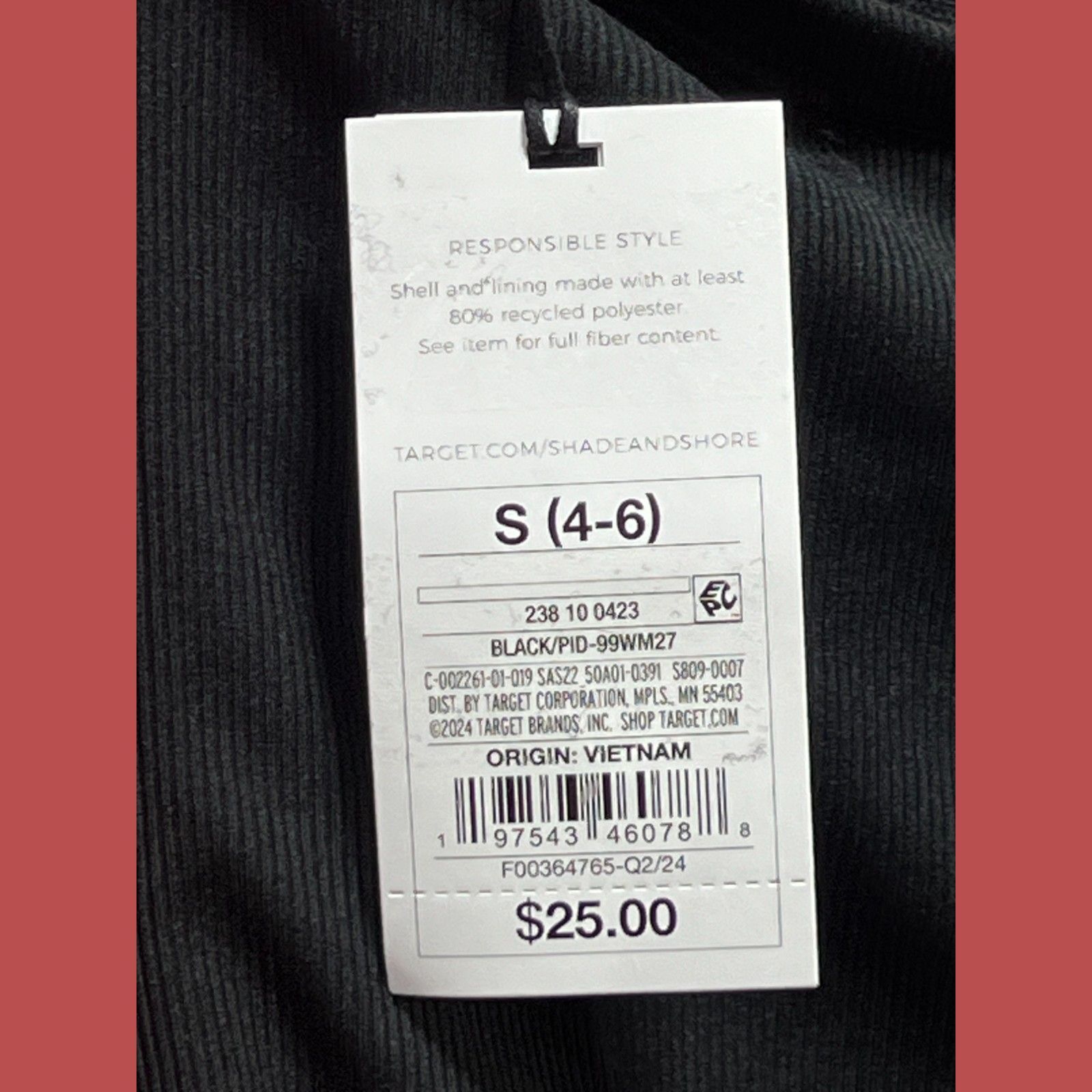 Other Shade & Shore - Women's Shirred Ribbed Bandeau Cheeky One Pi Size ONE SIZE - 12 Thumbnail
