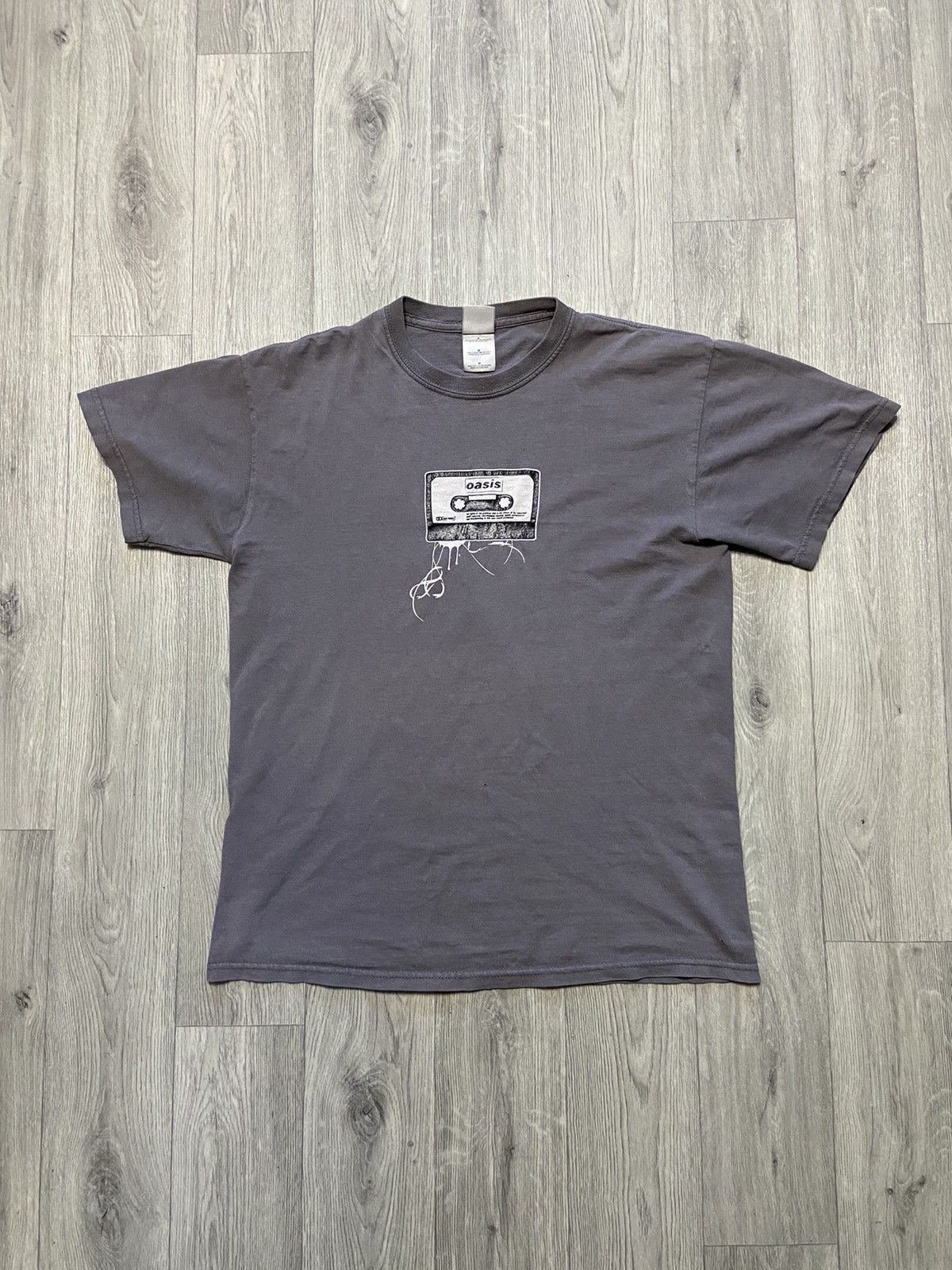 Band Tees Vintage Oasis Casette Band tee/t shirt Size US M / EU 48-50 / 2 - 1 Thumbnail