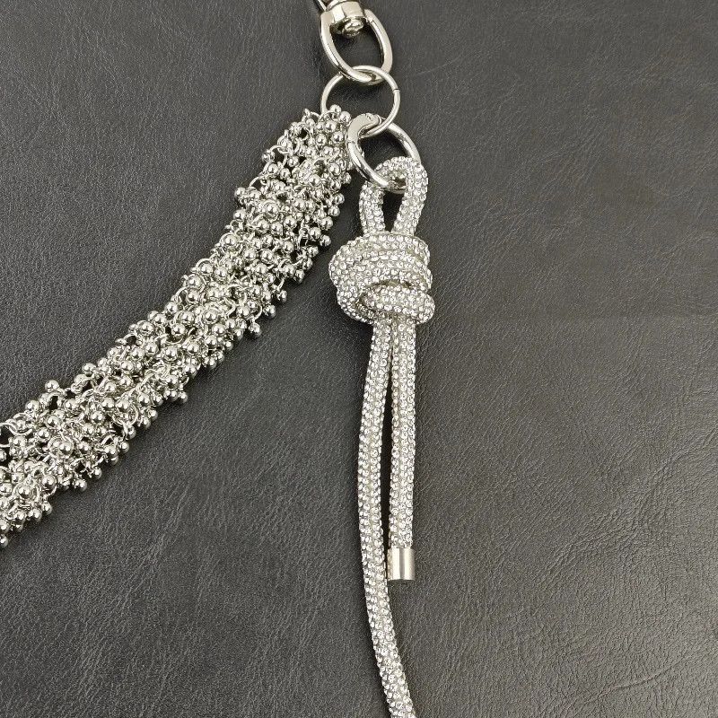Japanese Brand × Jewelry Rhinestone Knot Punk Pants Chain Size ONE SIZE - 3 Thumbnail