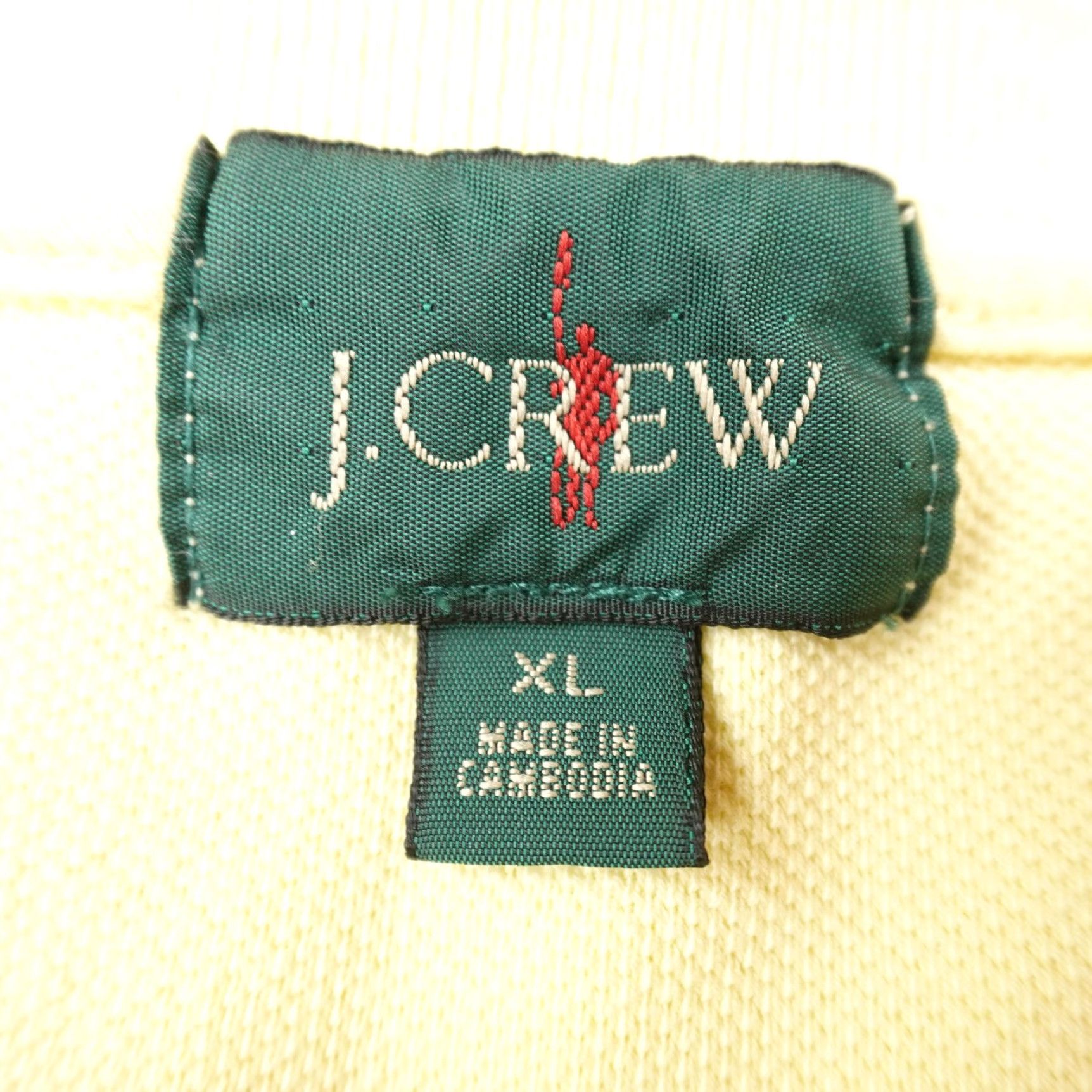 J.Crew J.CREW Polo Shirt Mens XL Yellow Oarsman Pique Short Sleeve Golf Preppy Casual Size US XL / EU 56 / 4 - 4 Thumbnail