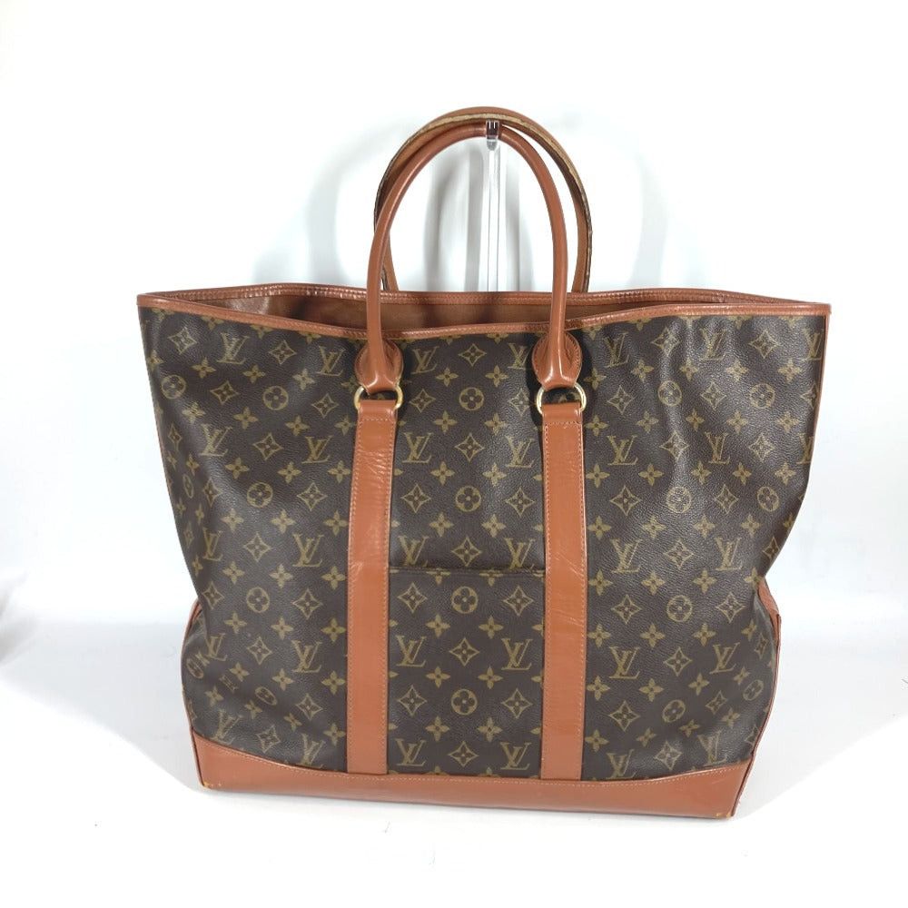 Louis Vuitton M42420 Monogram Weekend Gm Briefcase Shawl Tote Bag Boston Shoulder Canvas Unisex Brown, Women's