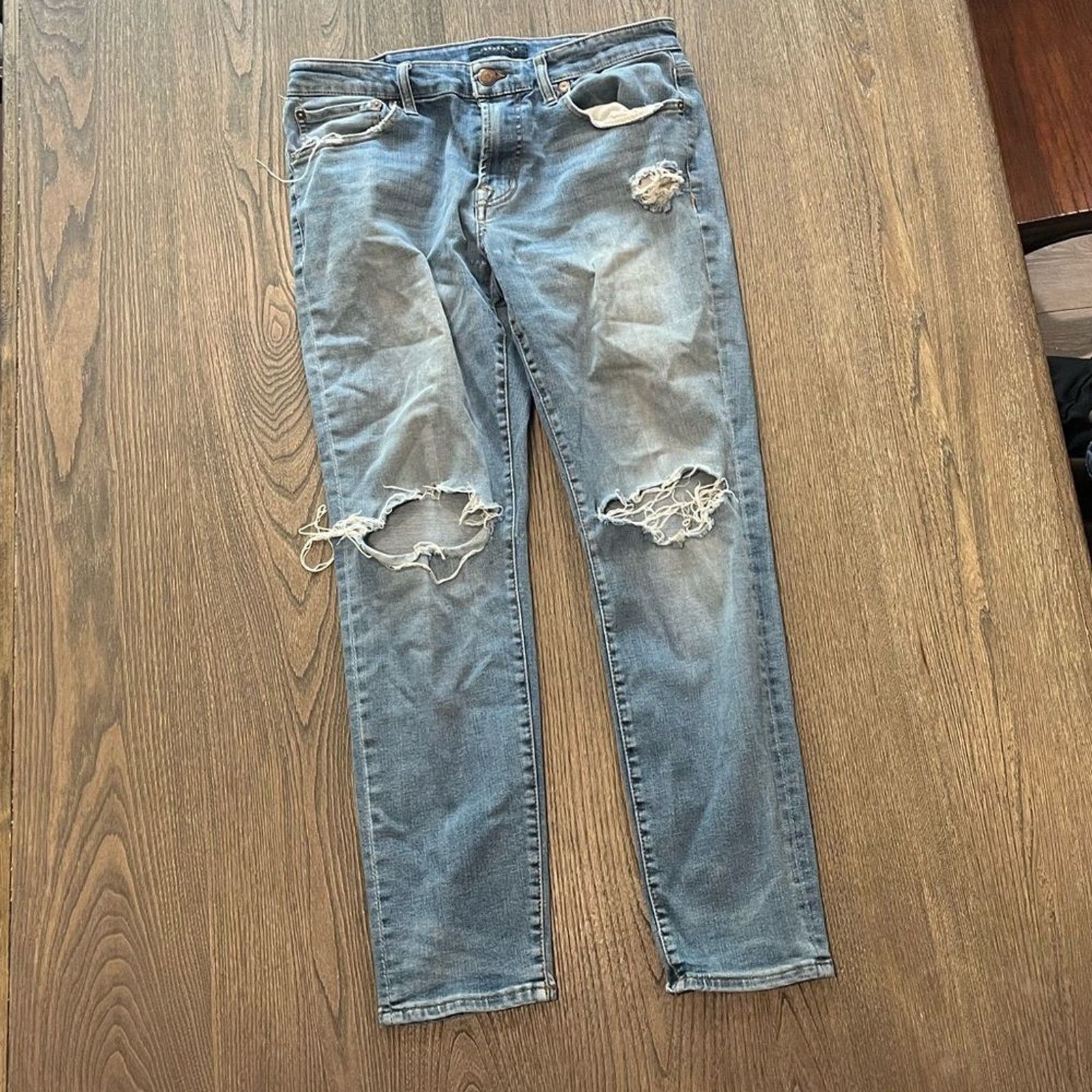 Aeropostale Aeropostale Super Skinny Jeans Distressed Size 32/30 Size US 32 / EU 48 - 1 Thumbnail