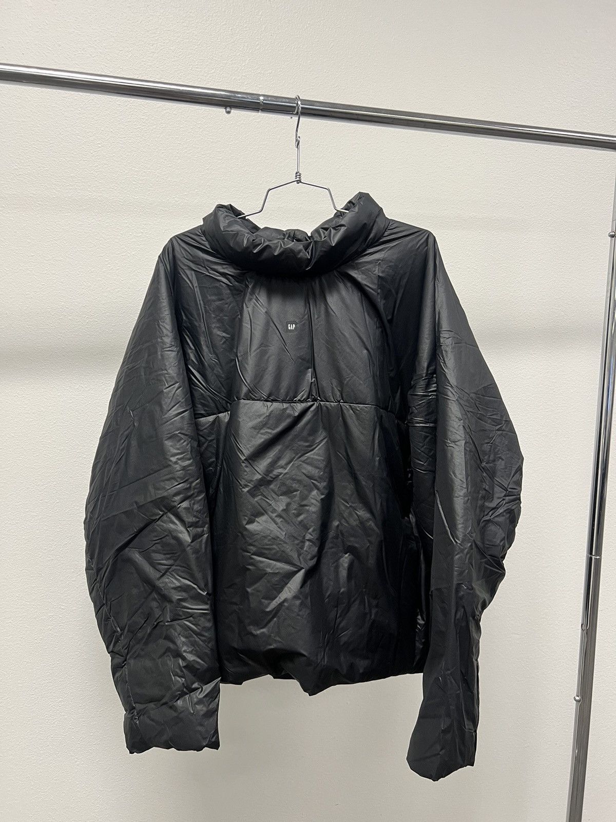 Image of Yeezy Gap Engineered By Balenciaga Mock Neck Pullover in Black, Men's (Size Small)