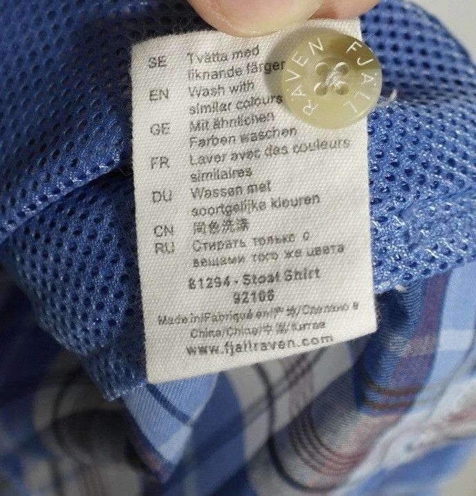 Fjallraven Fjallraven Short Sleeve Plaid Shirt Mens S Size US S / EU 44-46 / 1 - 6 Thumbnail