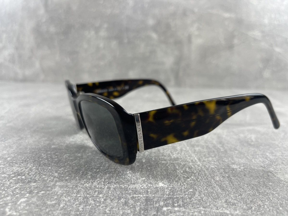 Versace Vintage Versace Sunglasses Unisex Tortoise Brown Y2K Size ONE SIZE - 4 Thumbnail